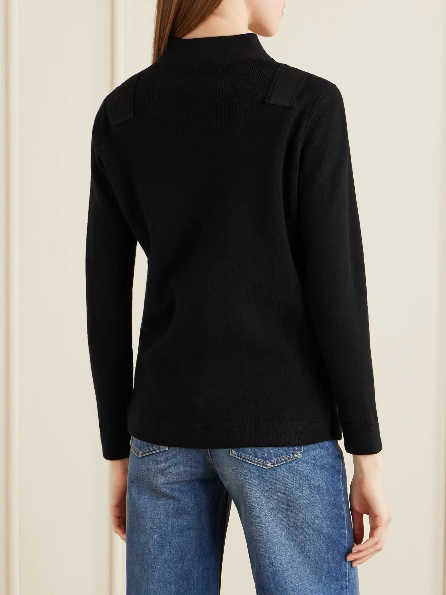 Yates Grosgrain And Leather Trimmed Wool And Cotton-blend Cardigan