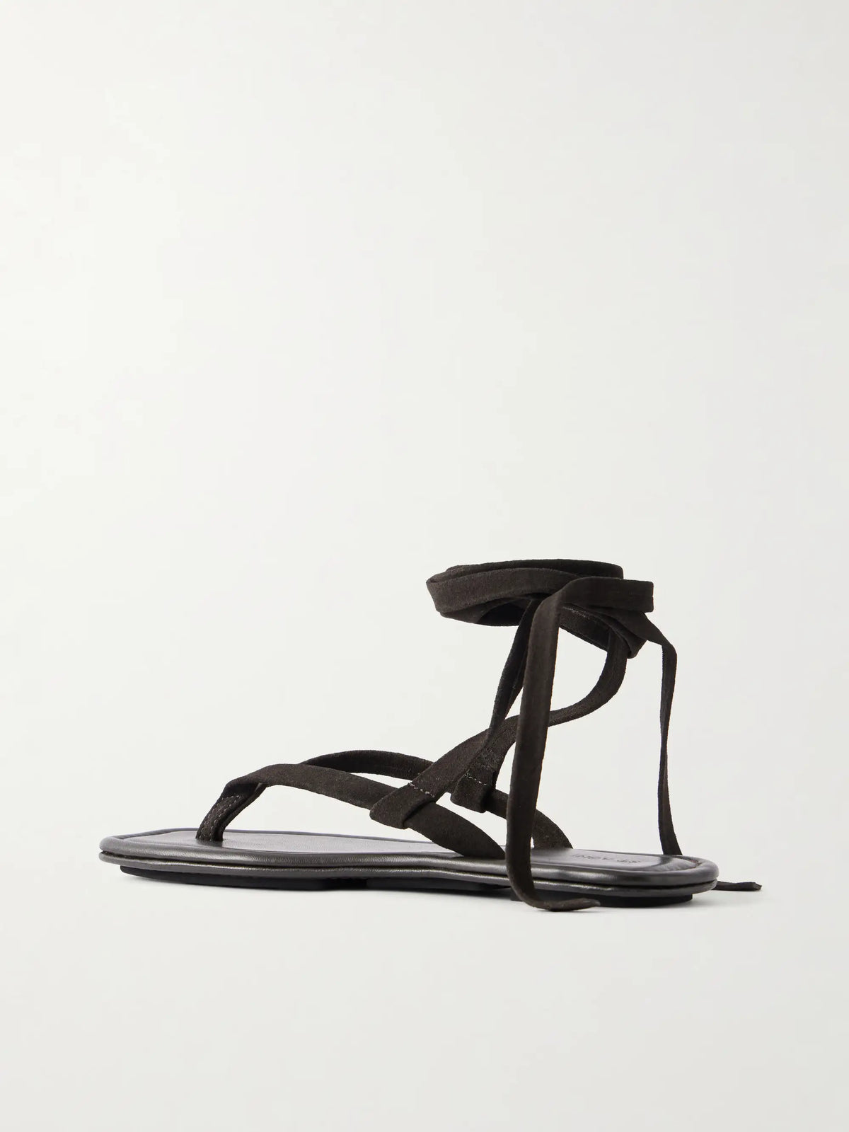 ST. AGNI Suede Sandals
