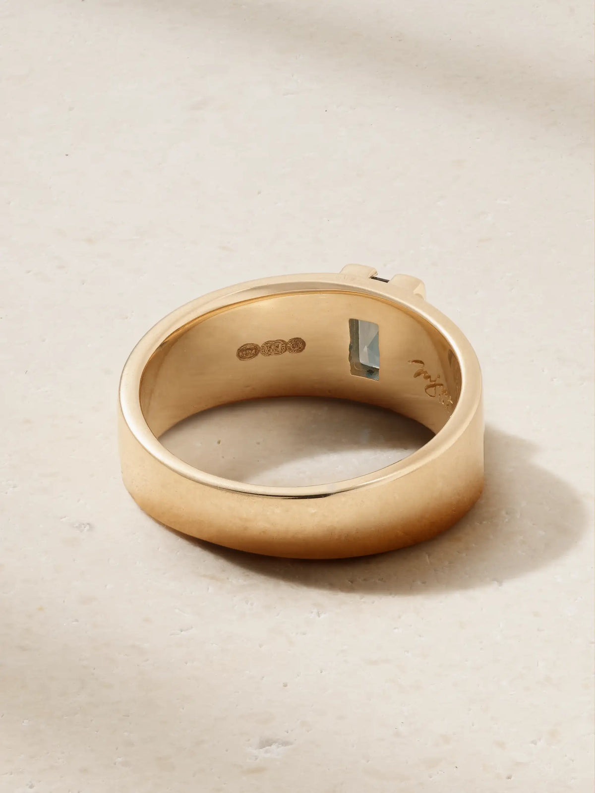 14-karat Recycled Gold Topaz Ring
