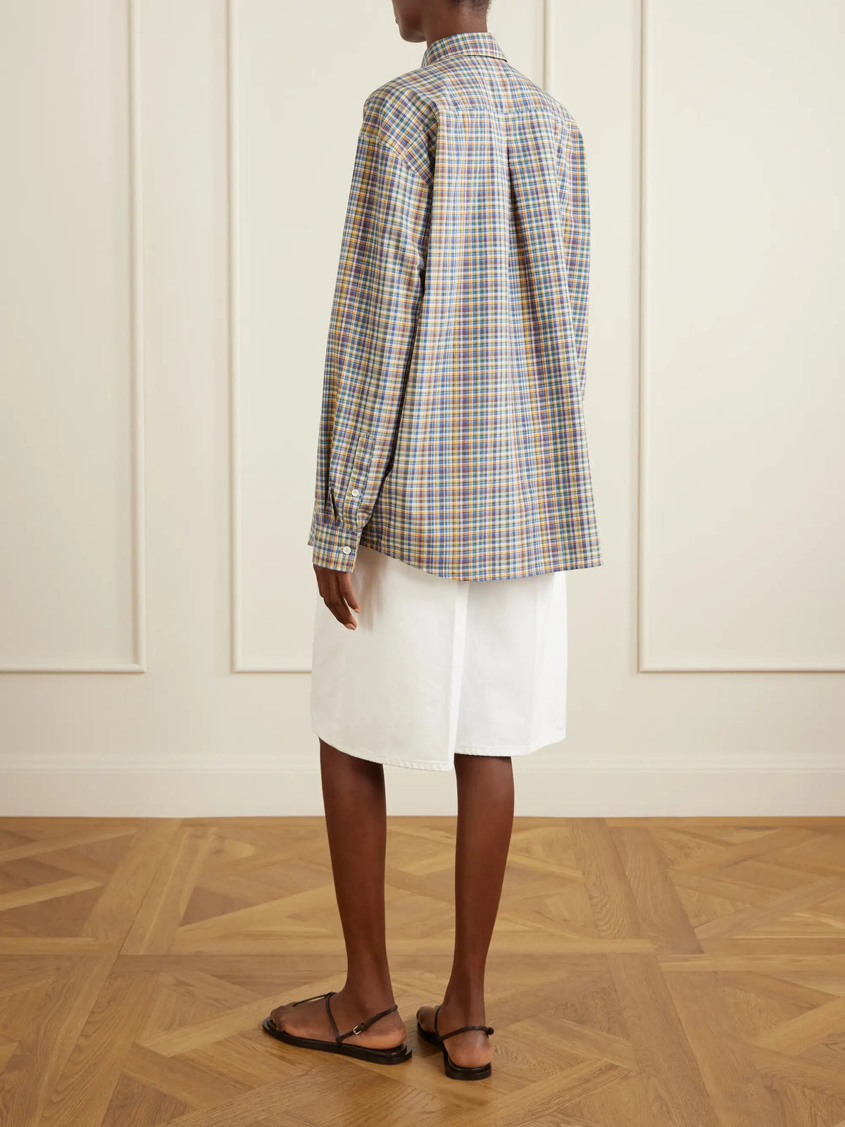 TOTEME Checked Cotton Shirt