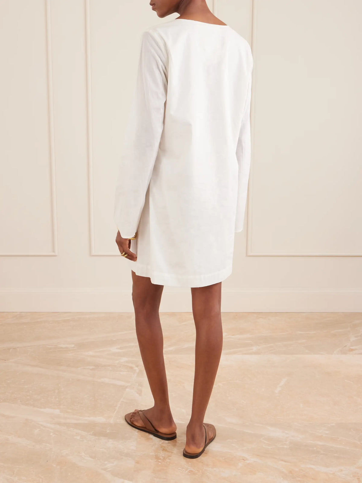 Vivi Paneled Cotton Dress