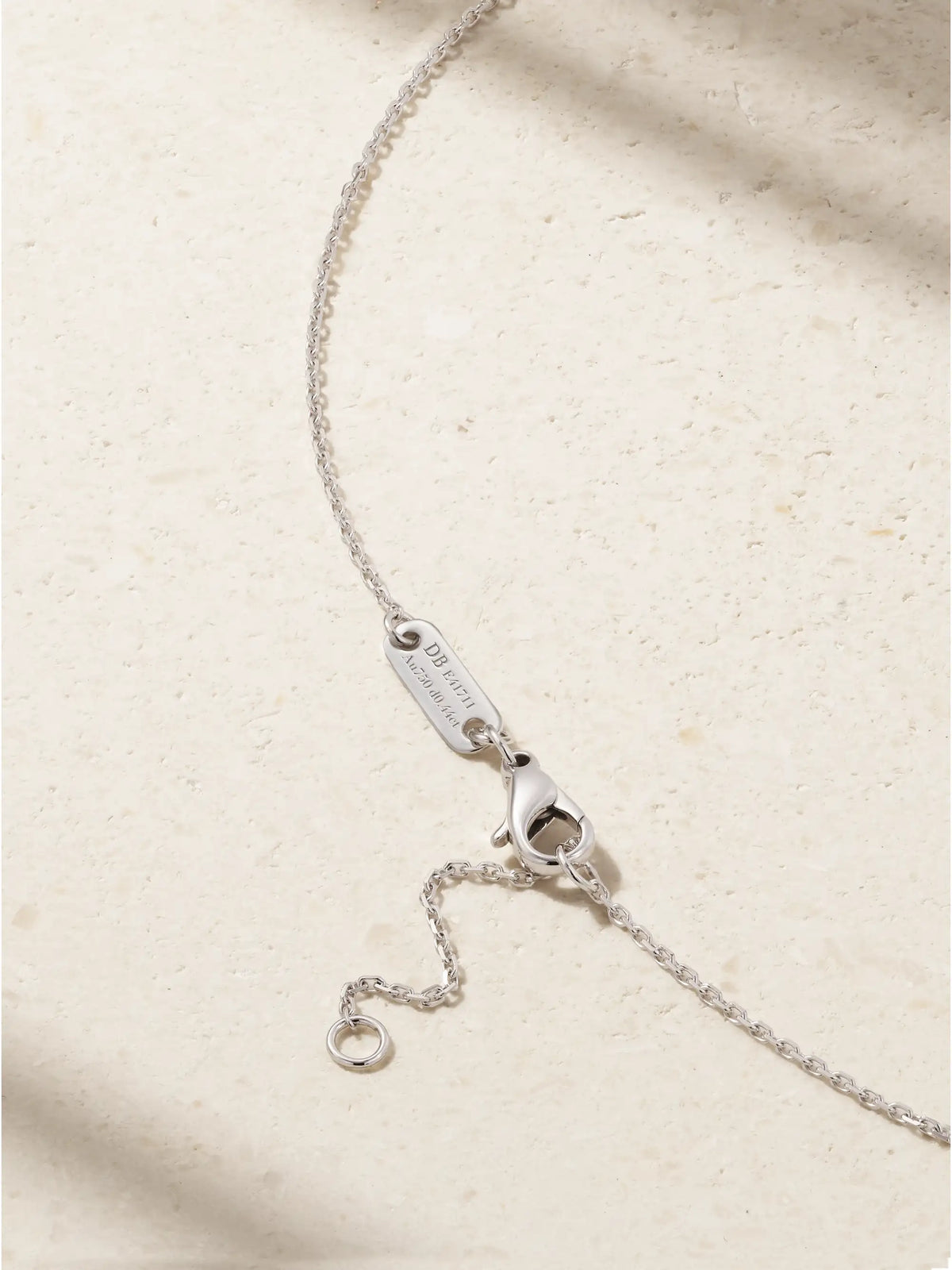Dewdrop 18-karat White Gold Diamond Necklace