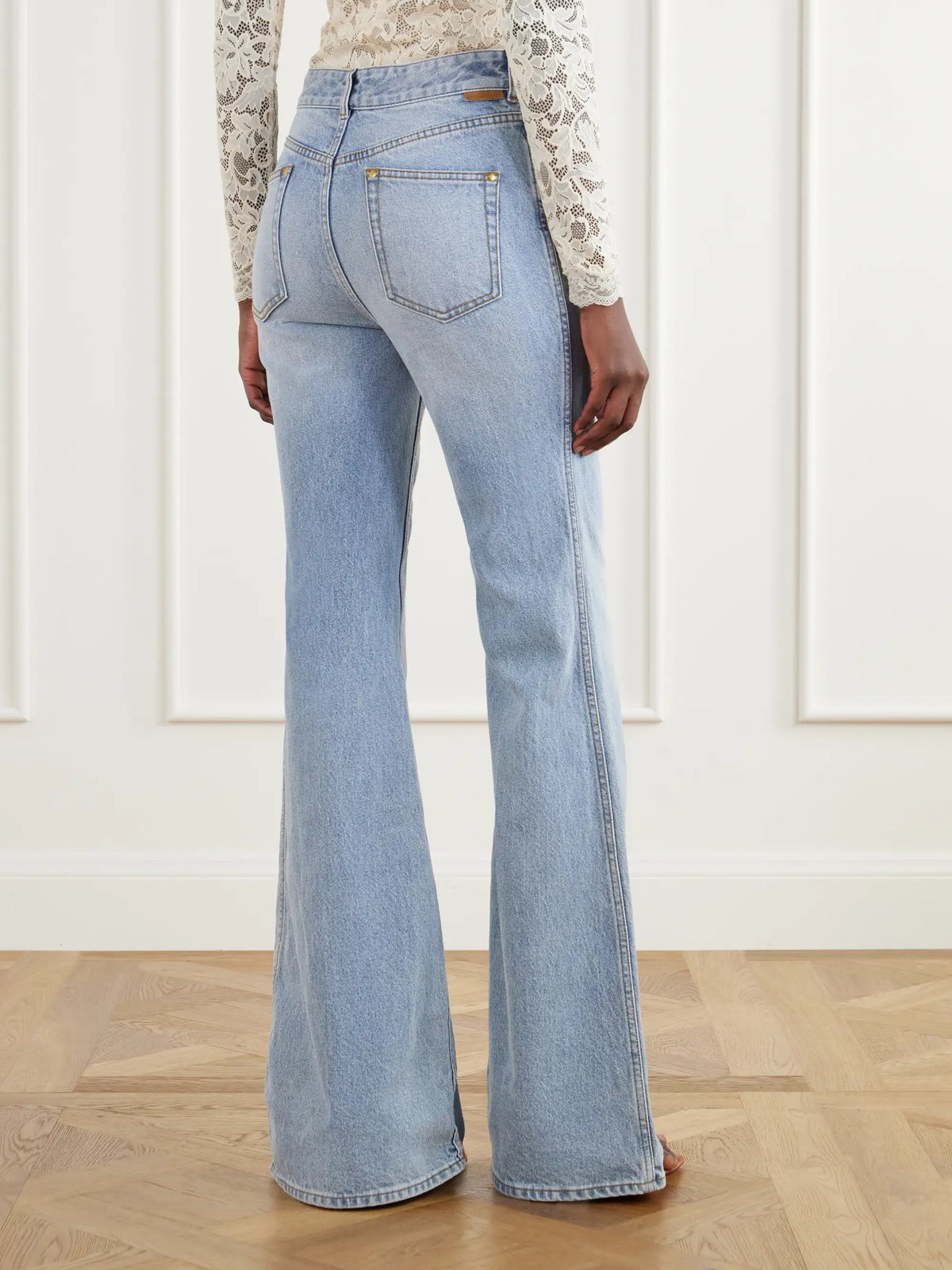 Zimmermann Stretch High-rise Flared Jeans