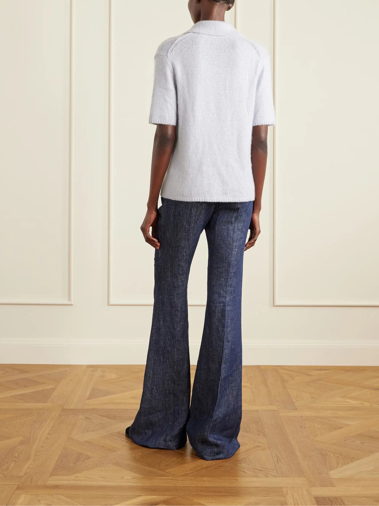 Sohan Brushed-cashmere Polo Sweater