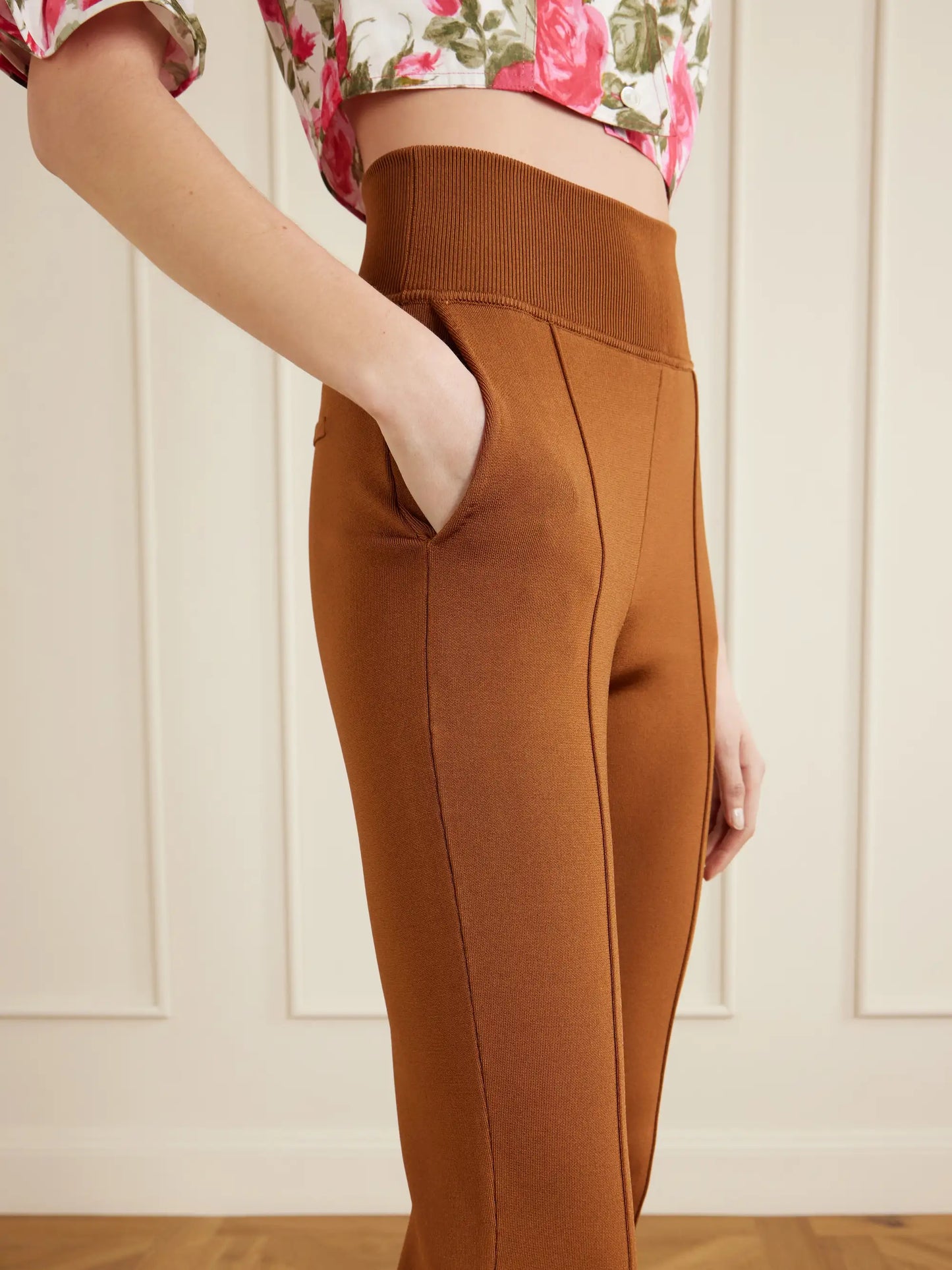 Stretch-jersey Tapered Leggings