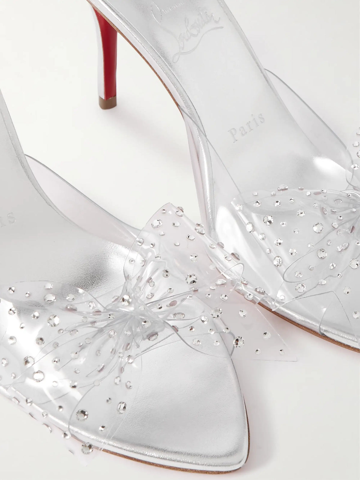 Aqua Strass 80 Crystal-embellished Pvc Sandals