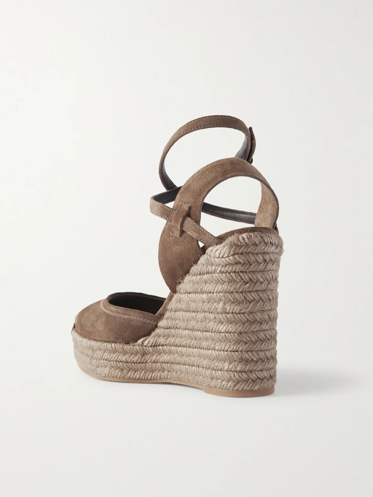 80 Suede Platform Wedge Pumps
