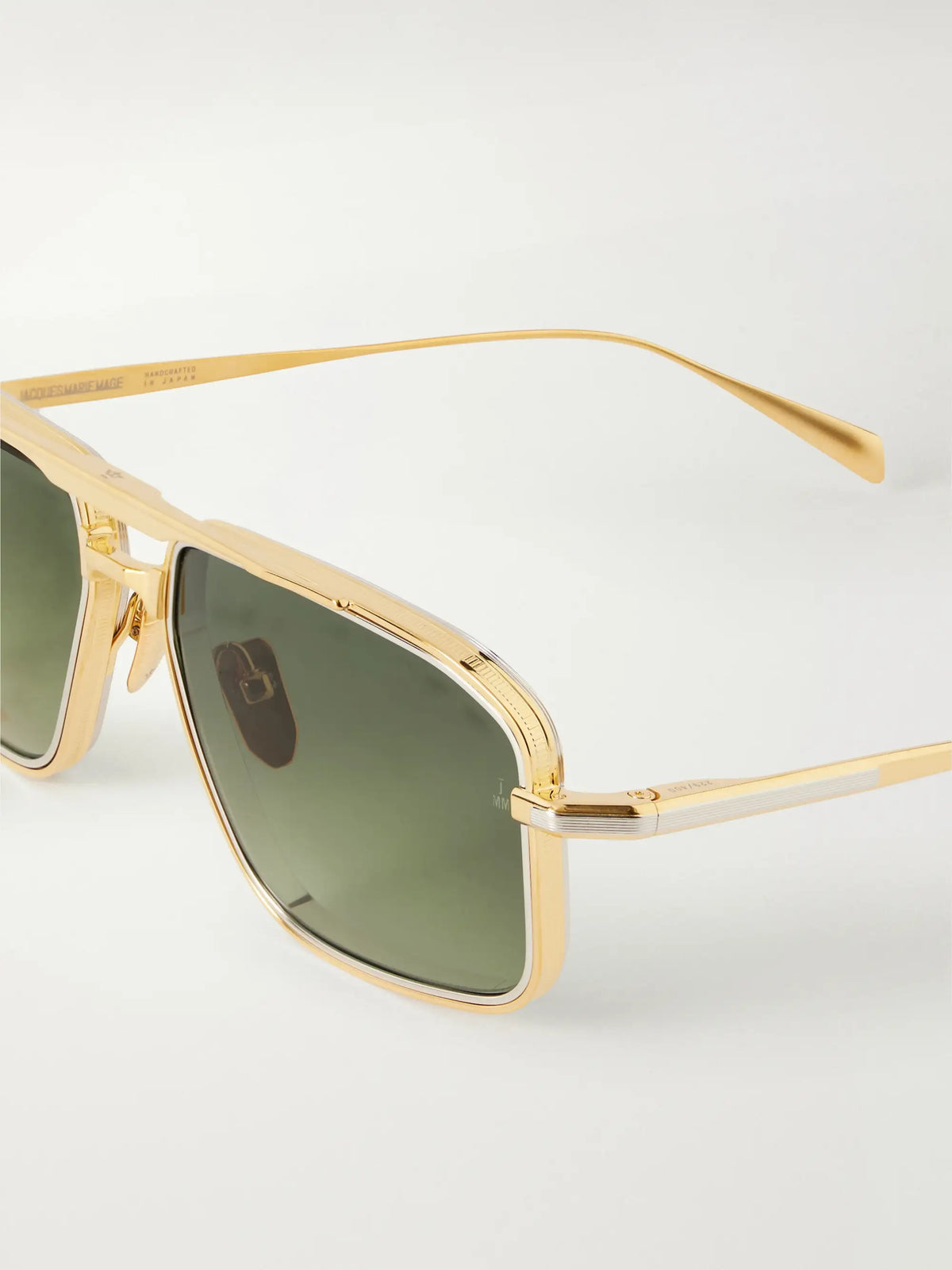 Earl Aviator-style Titanium Sunglasses