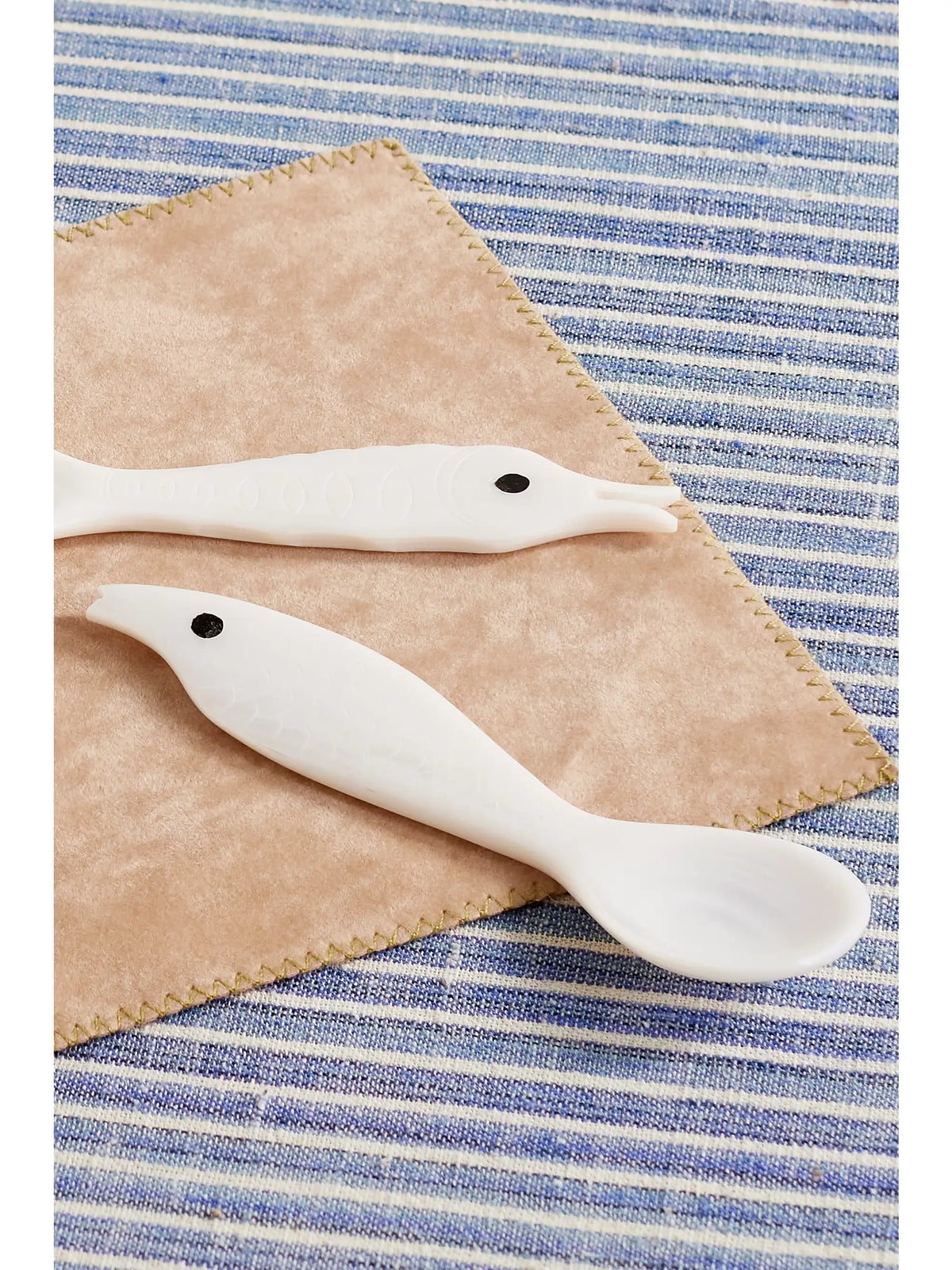 Sea Creatures Set Of Four Mother-of-pearl Spoons