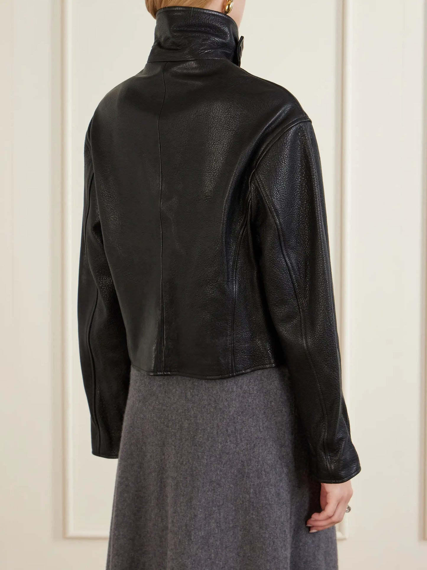 Varda Full-grain Leather Jacket