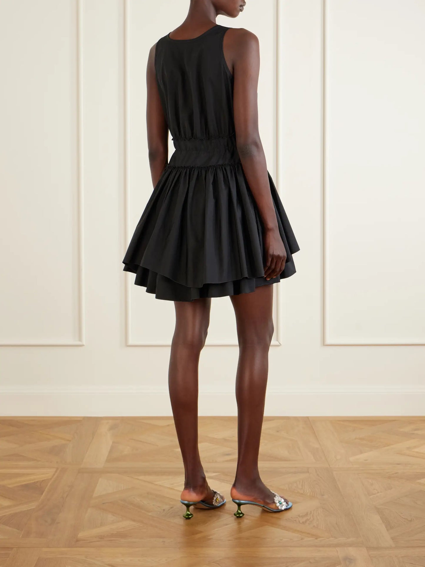 + Paula's Ibiza Cotton-poplin Mini Dress
