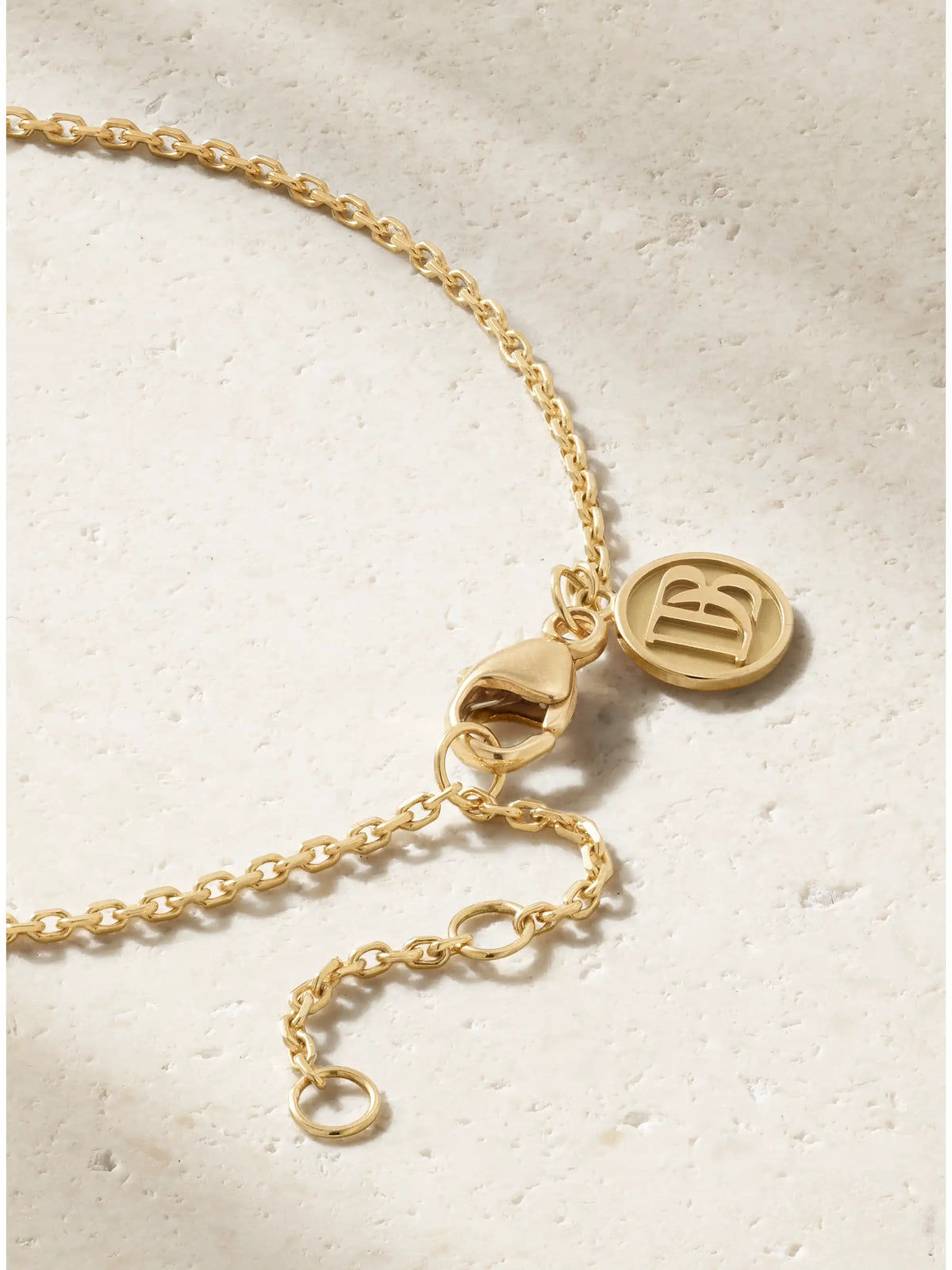 London My First De Beers Clea 18-karat Gold Diamond Bracelet