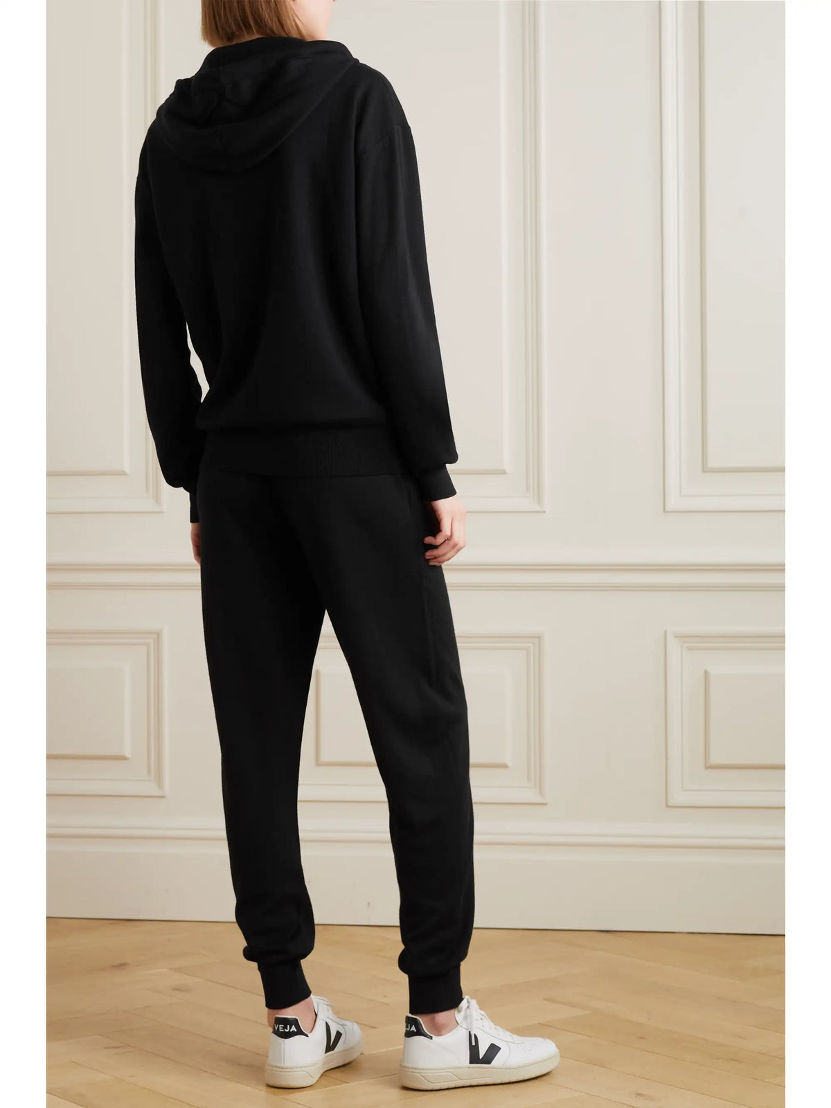 Gia Berlin Silk And Cashmere-blend Hoodie And Track Pants Set