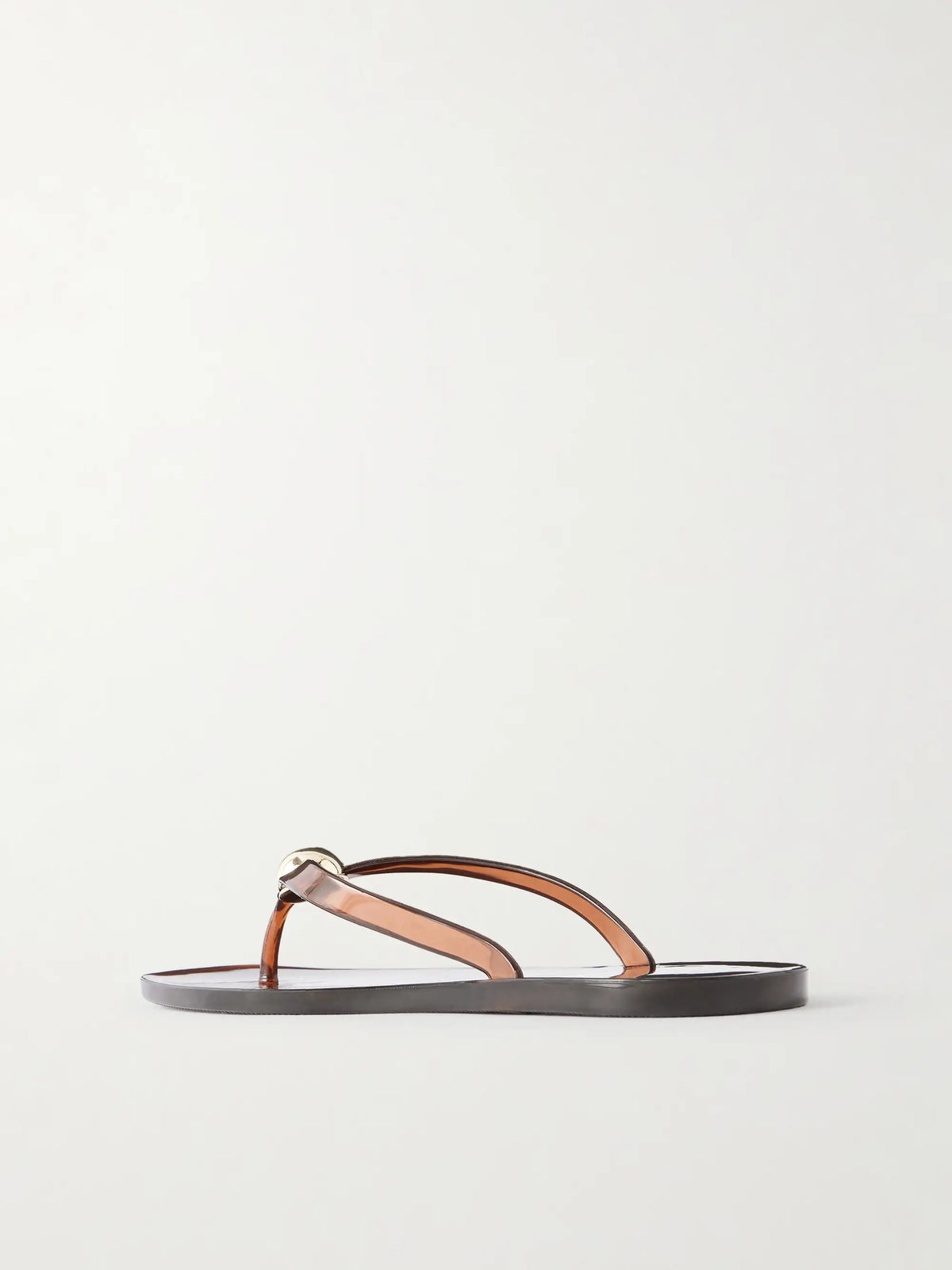 Jovie Embellished Pvc Thong Sandals