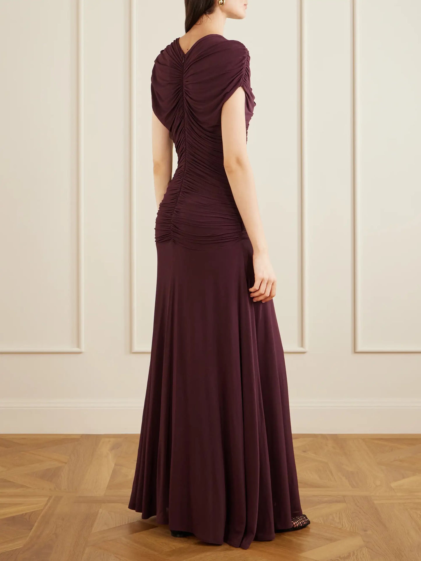 Avita Ruched Maxi Dress