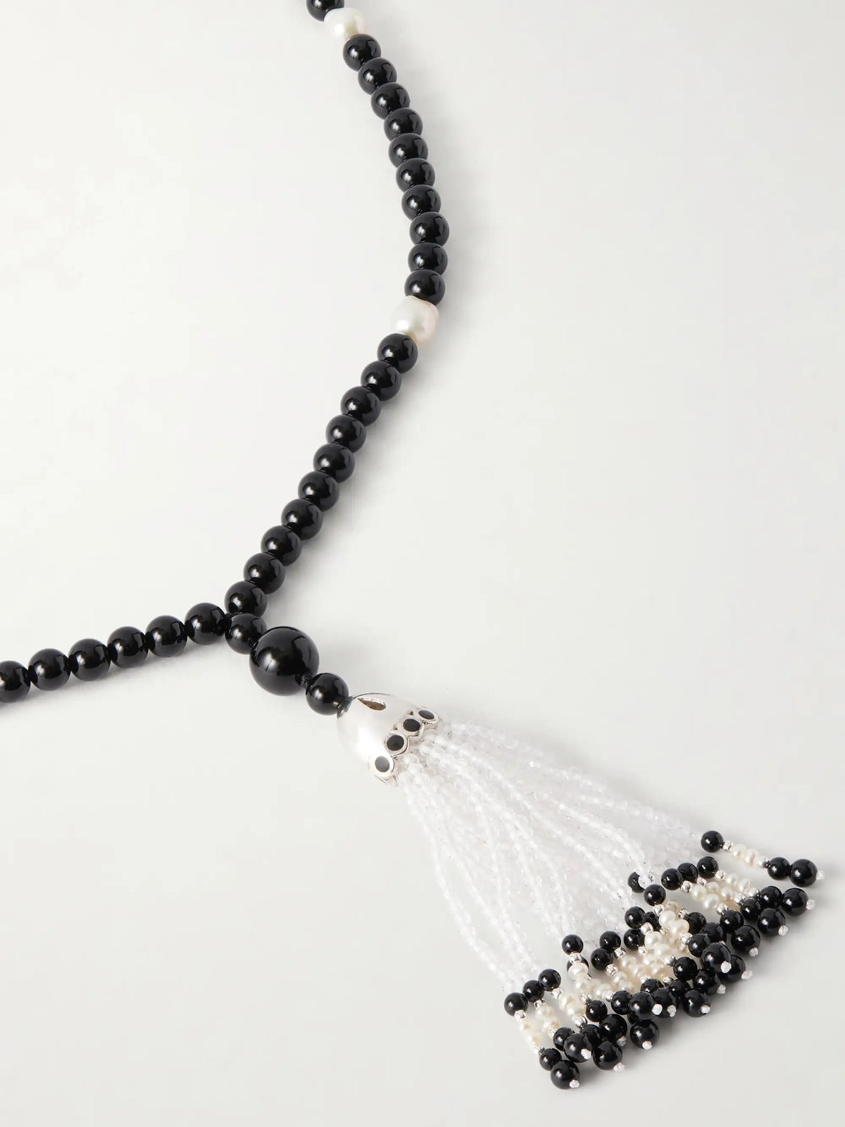 Odette Silver Multi-stone Necklace