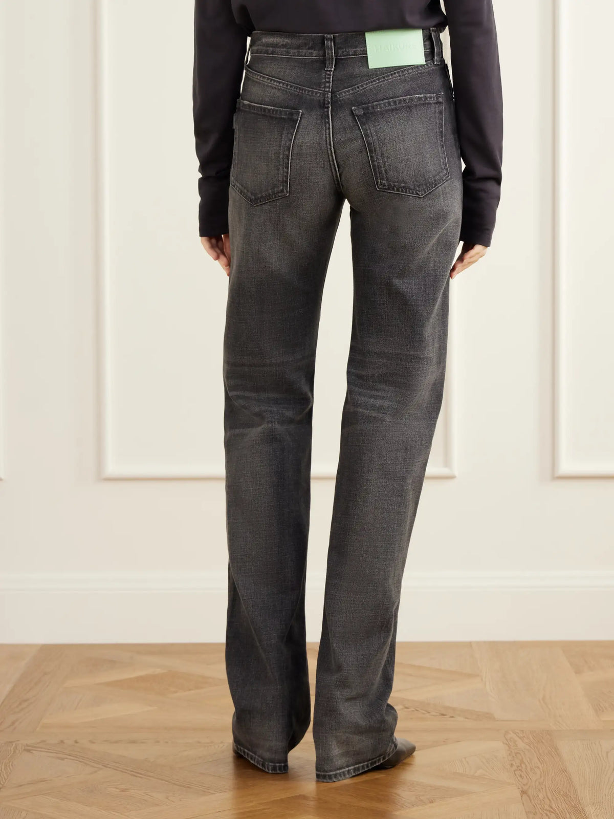Haikure Star Hedwig High-rise Straight-leg Jeans
