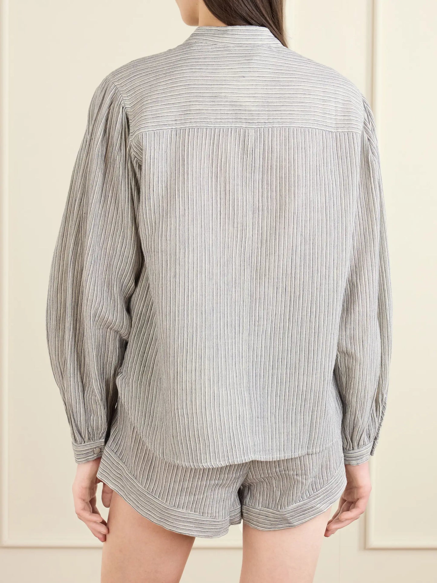 Selvia Striped Cotton Shirt