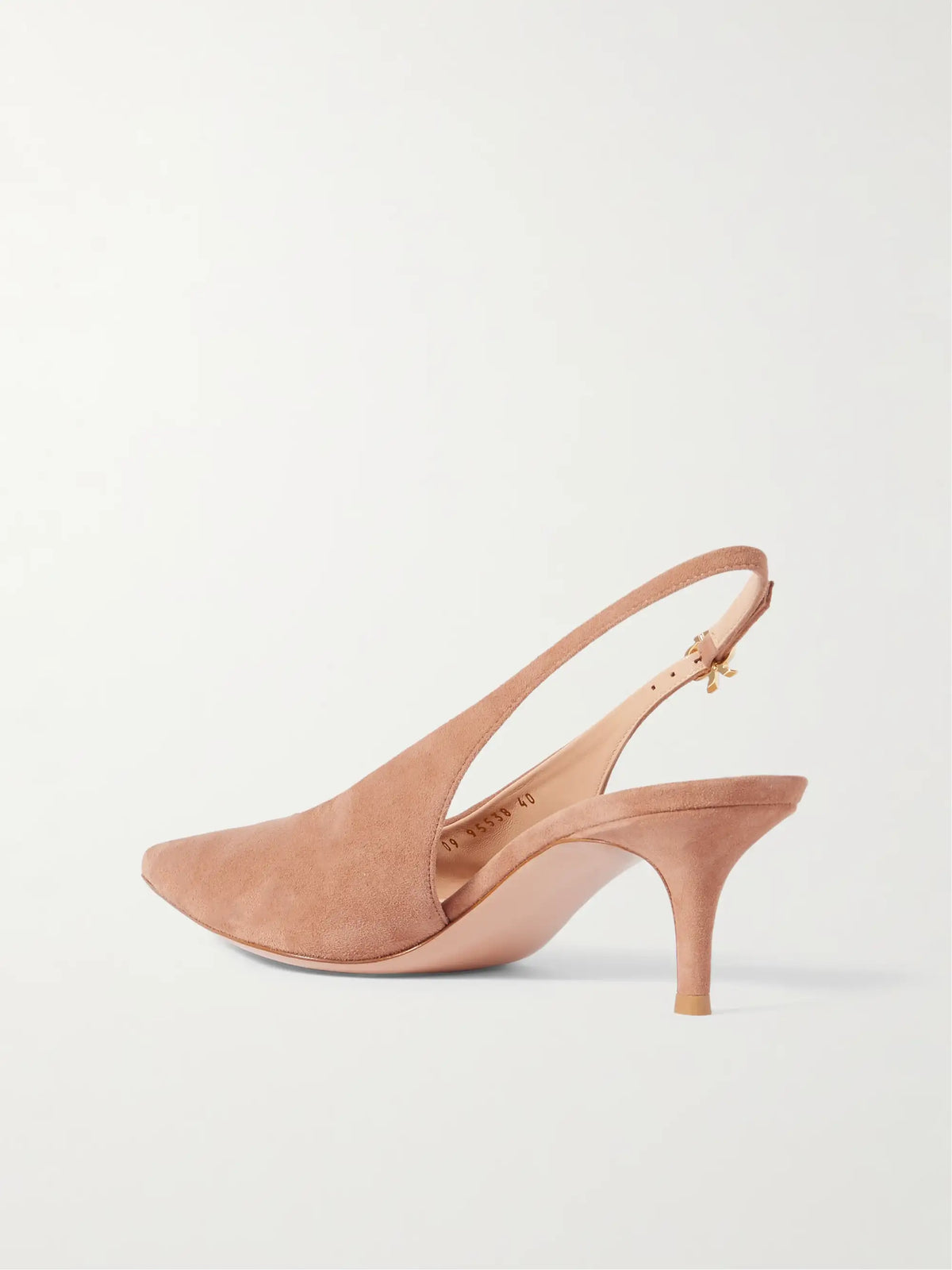 Robbie 45 Suede Slingback Pumps