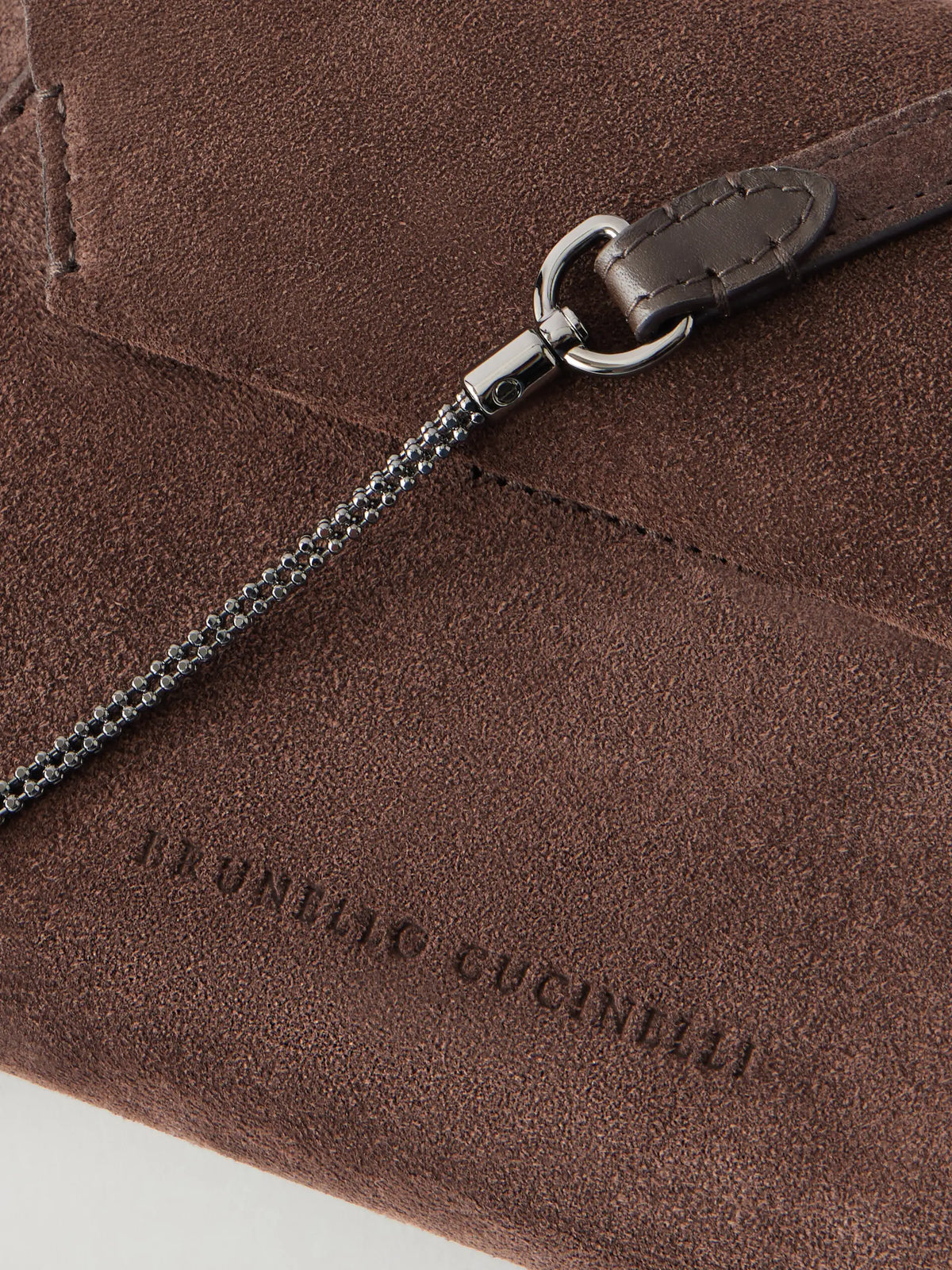 Envelope Suede Mini Clutch