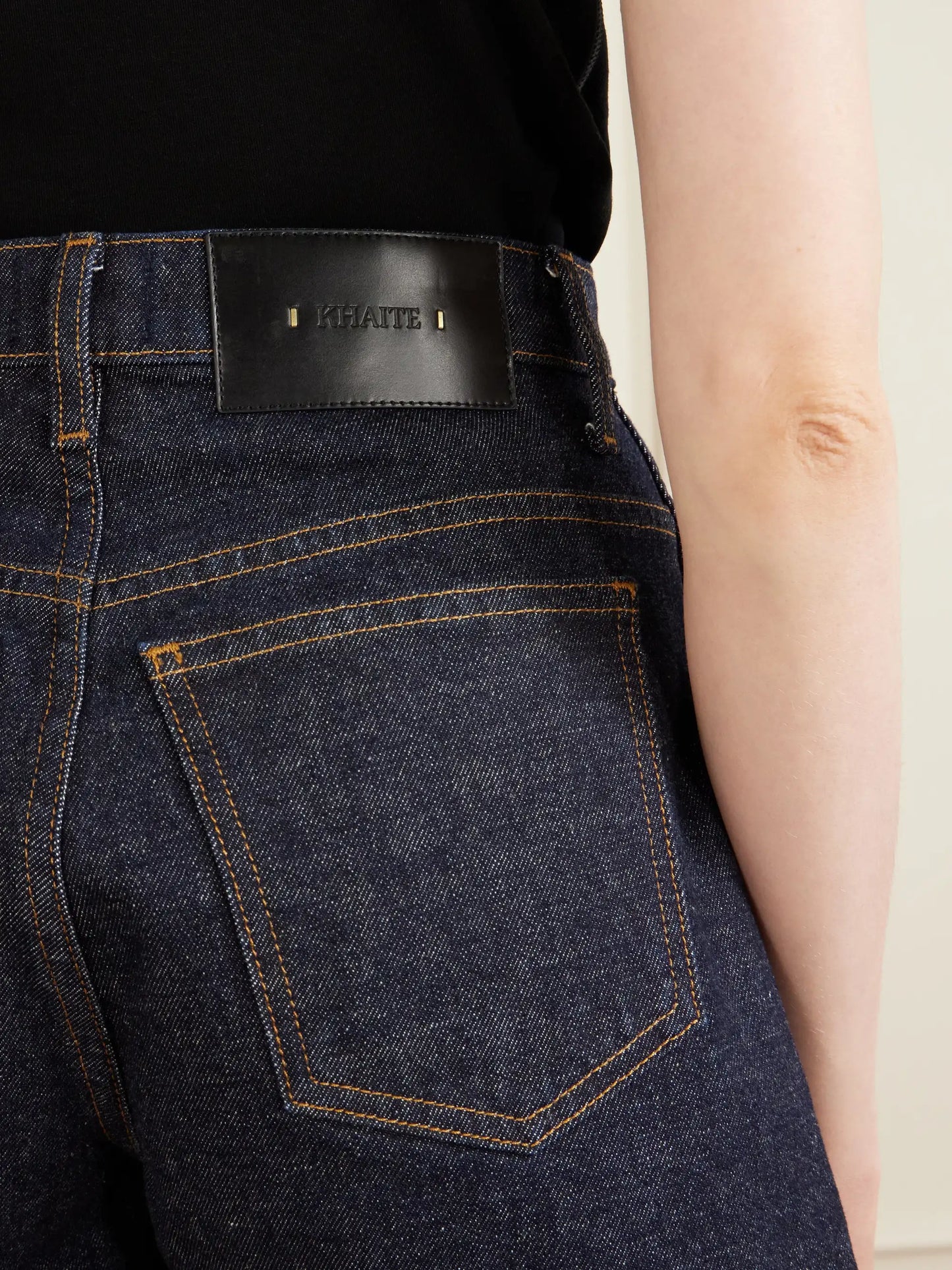 Danya Straight-leg Denim Shorts