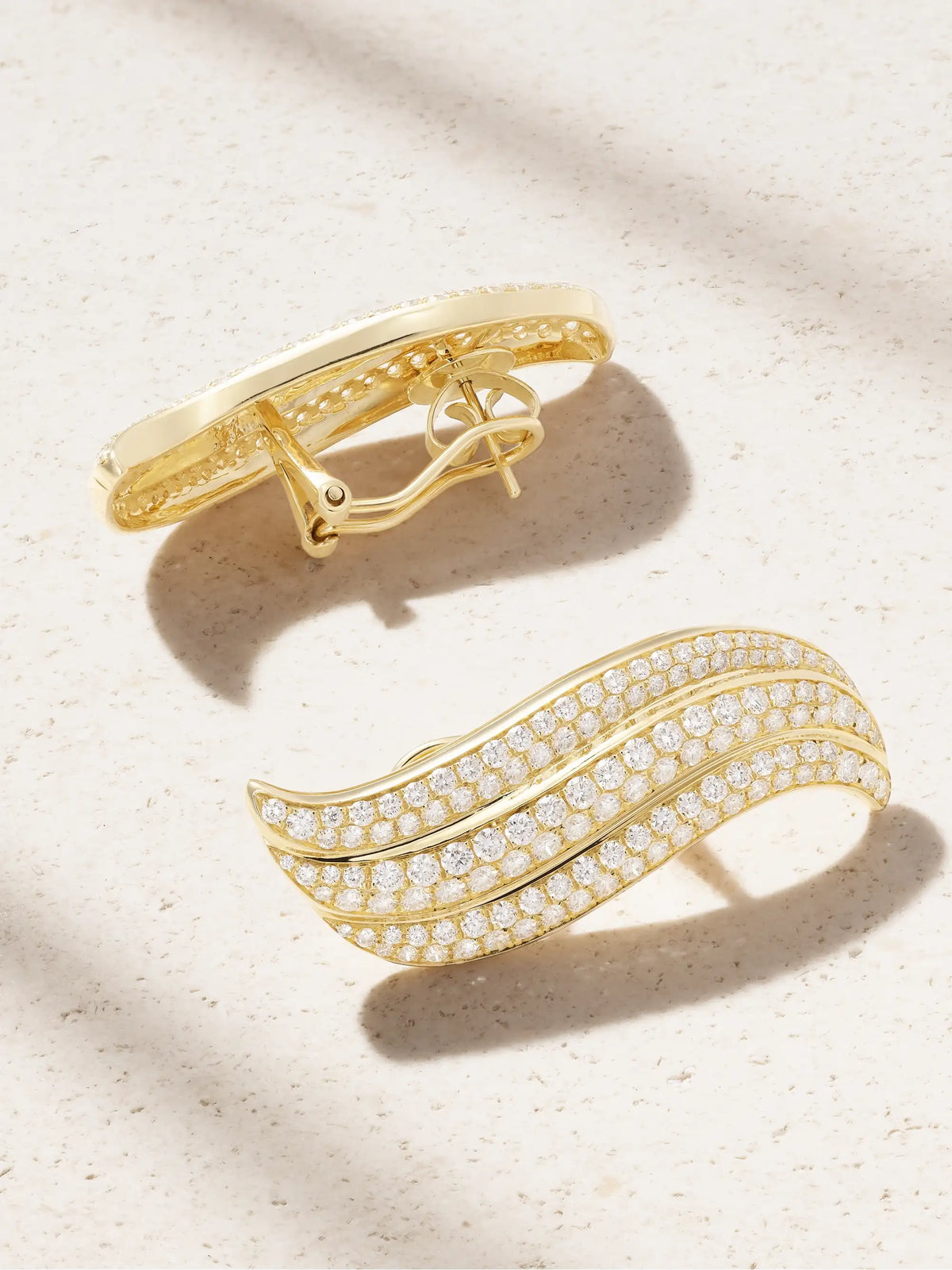 Celeste 18-karat Gold Diamond Earrings