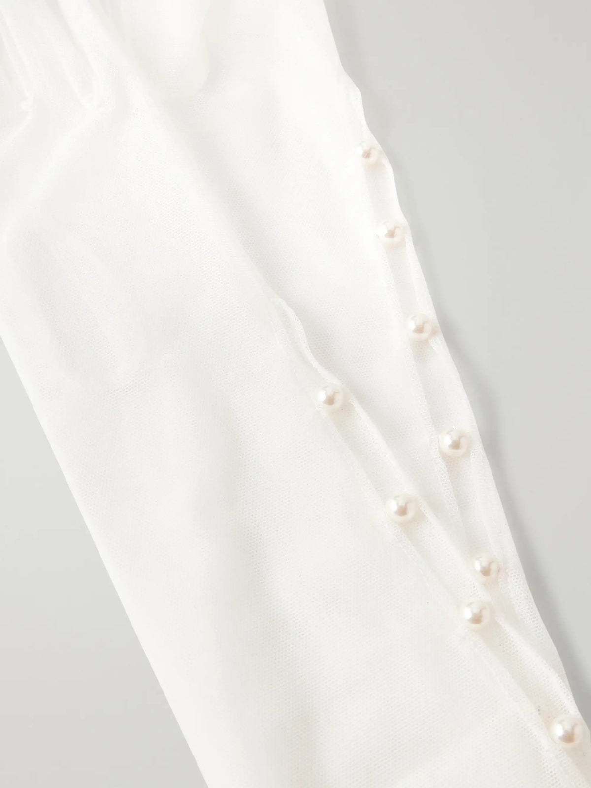 Vivienne Westwood Peekaboo Embellished Tulle Gloves