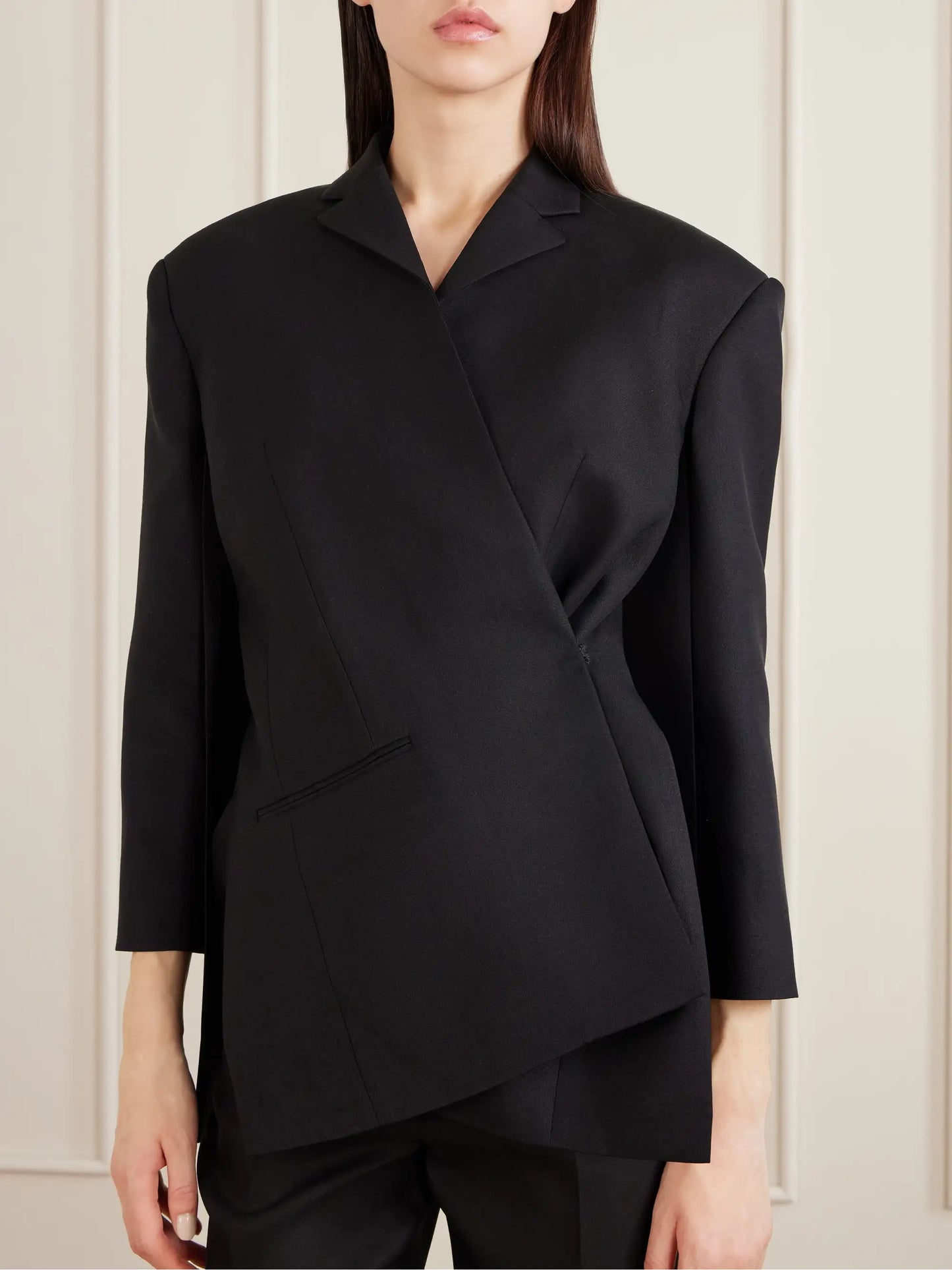 Palto Wool And Silk-blend Cady Blazer