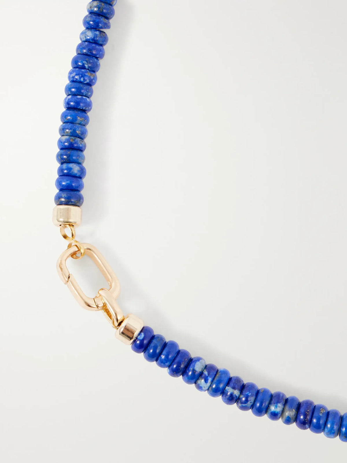 Martha Calvo Lapis Lazuli And Crystals Beaded Necklace