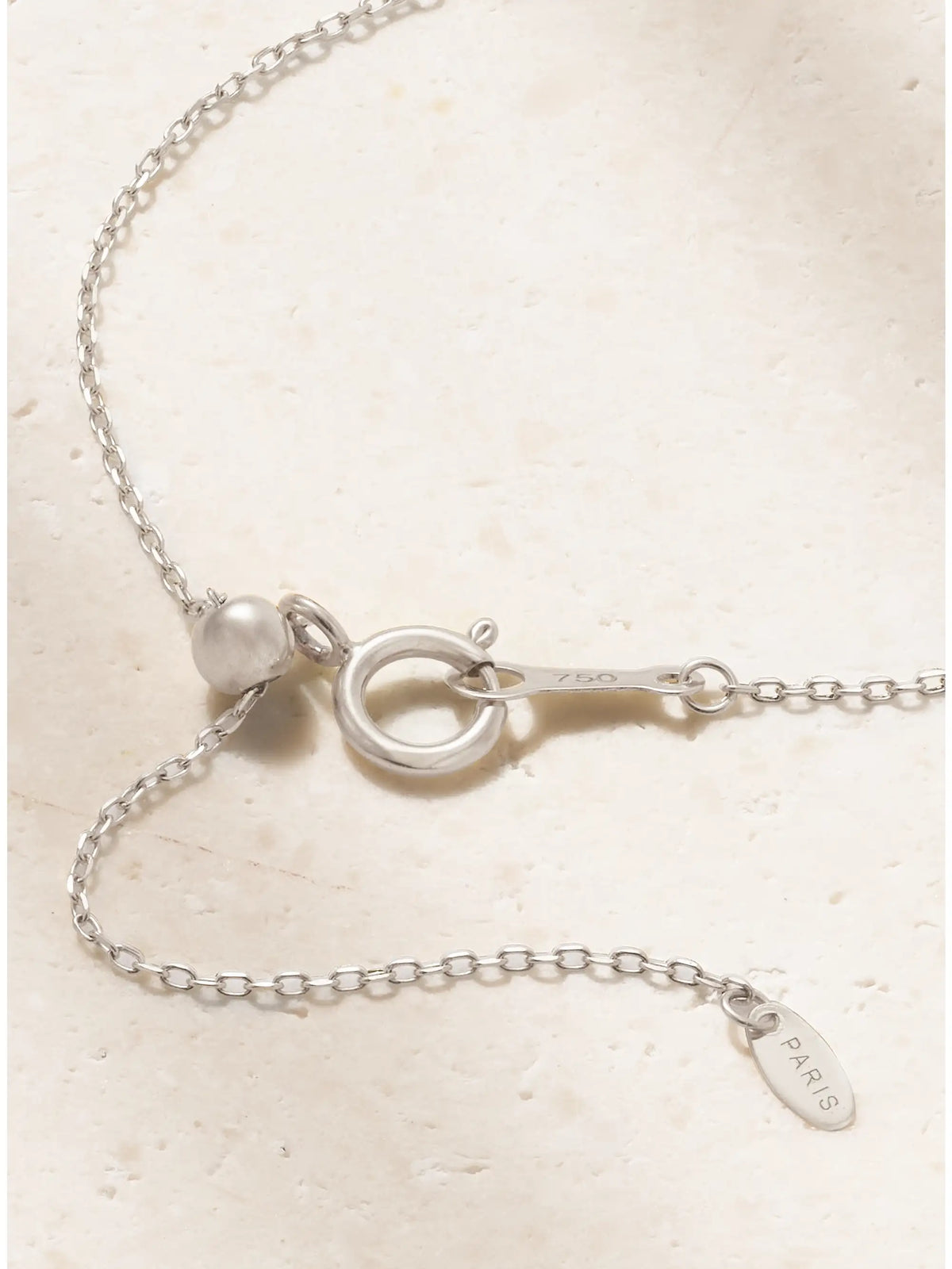 Persée 18-karat White Gold Diamond Necklace