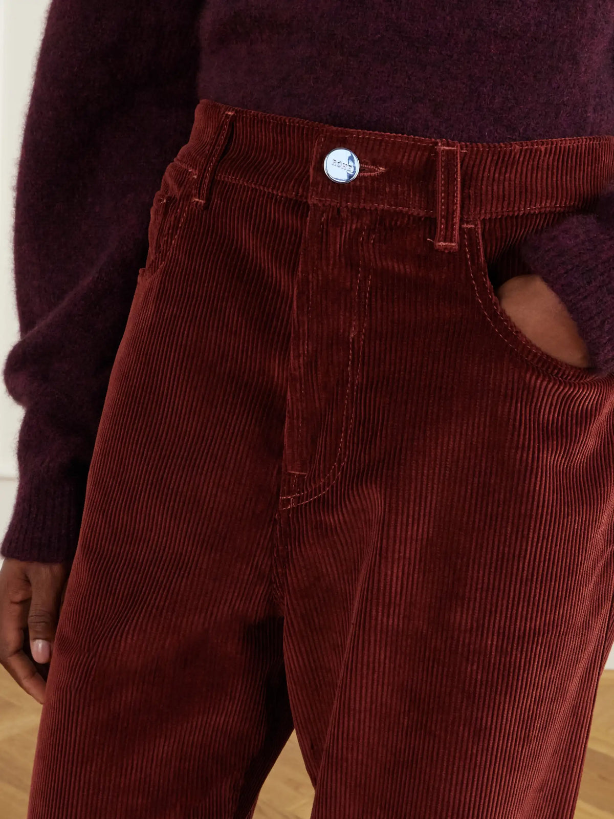 RÓHE Bruun Cotton-corduroy Wide-leg Pants