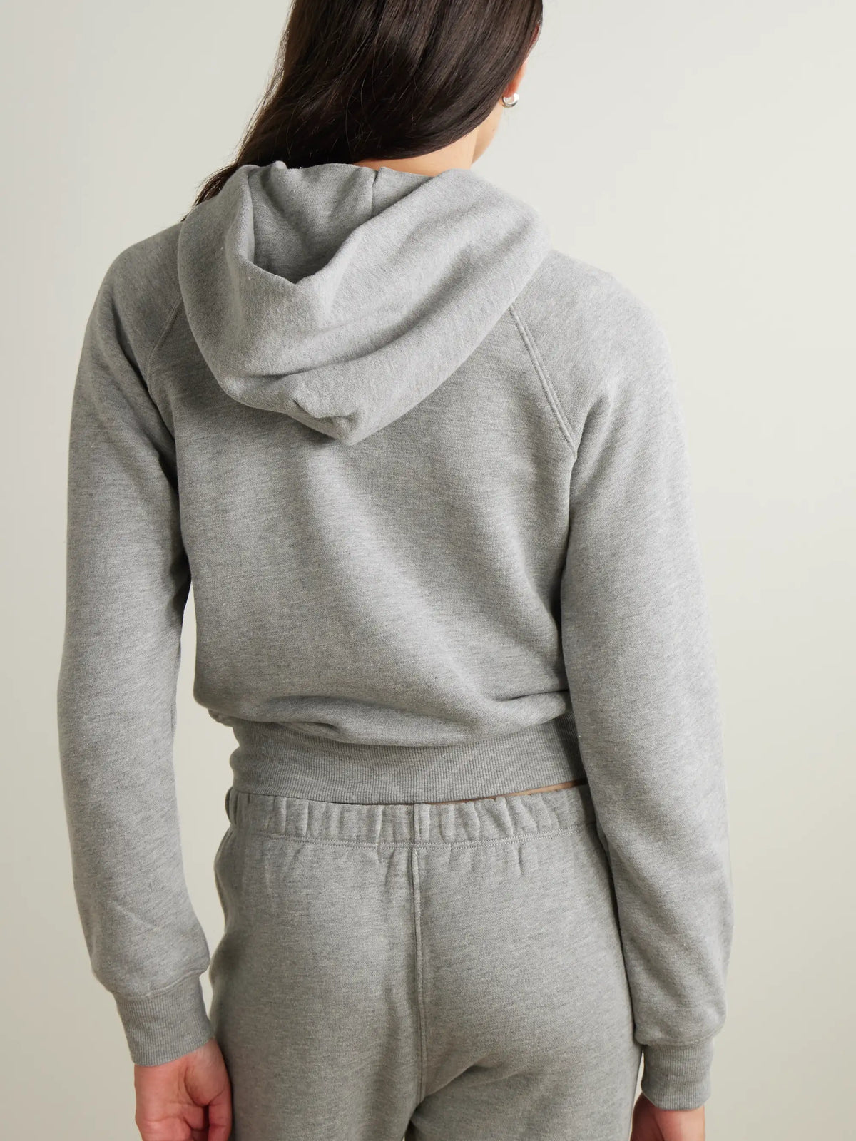 Embroidered Cotton-blend Hoodie