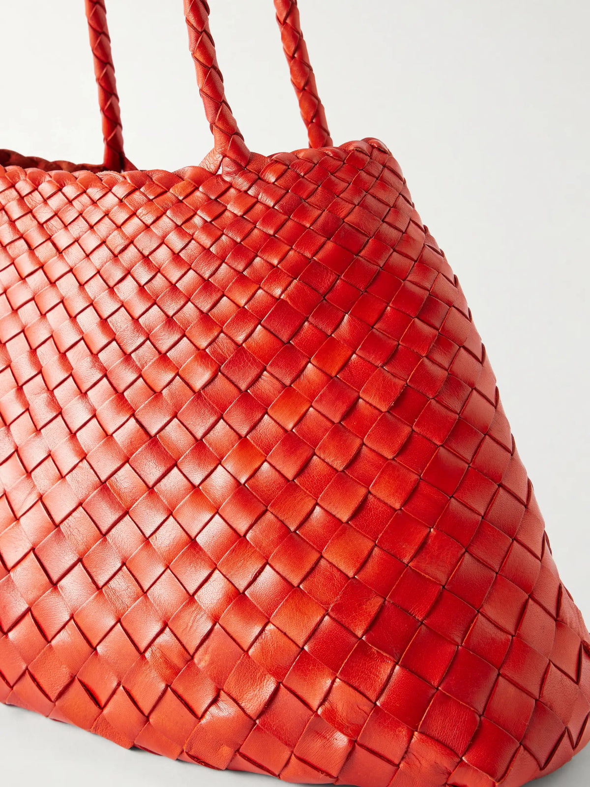 Santa Croce Woven Leather Tote