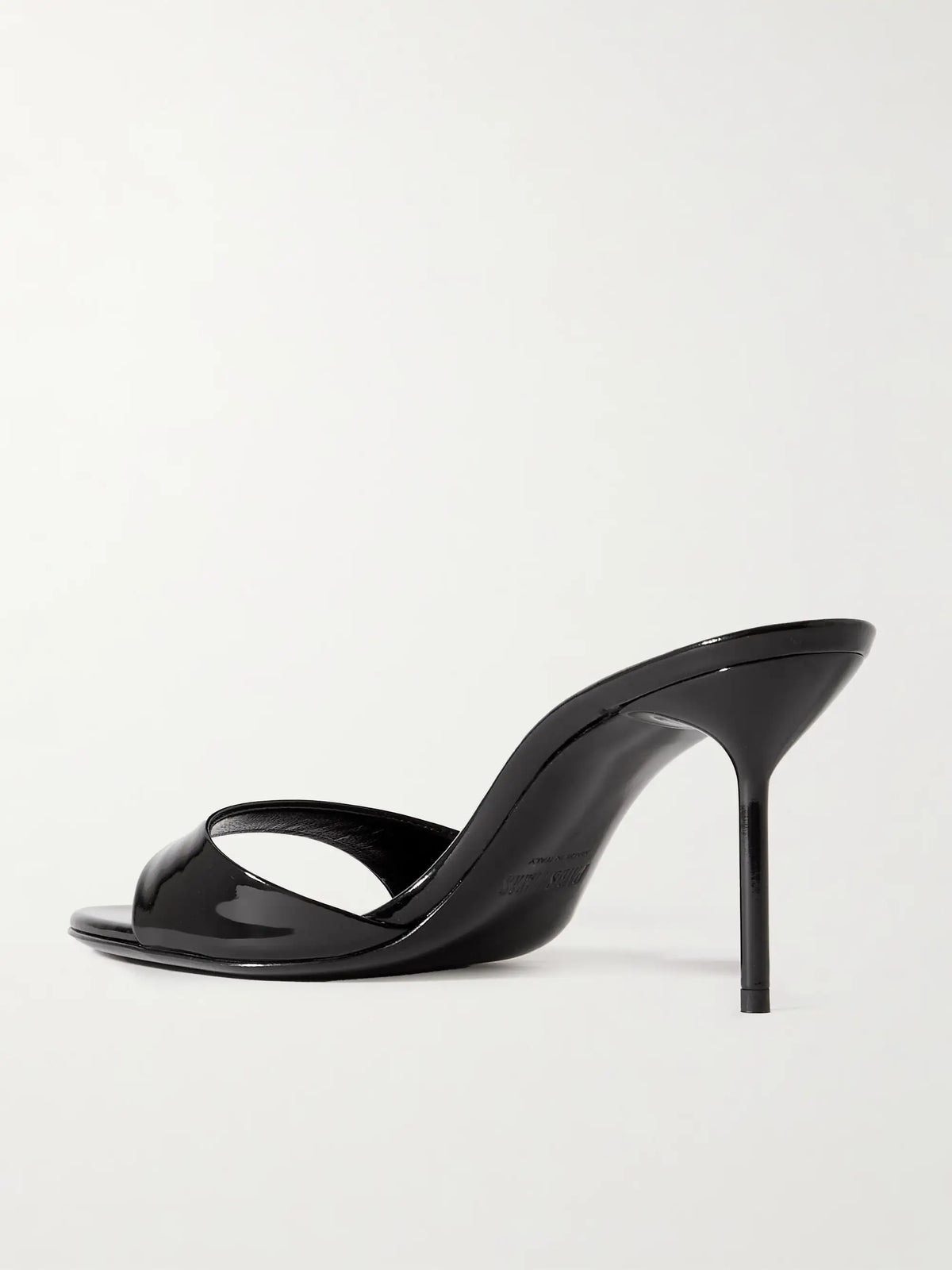 Lidia 70 Patent-leather Mules
