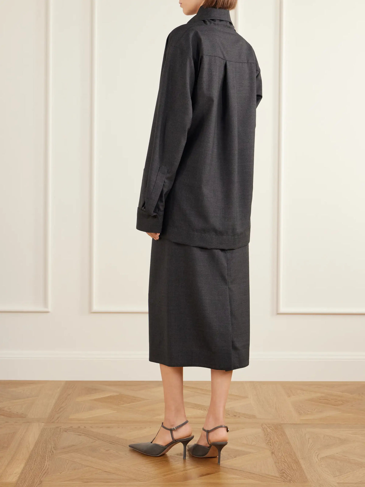 Calvin Klein Collection Aura Wool-twill Blazer