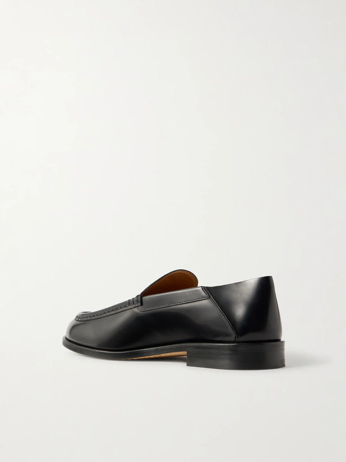 Matte Leather Loafers