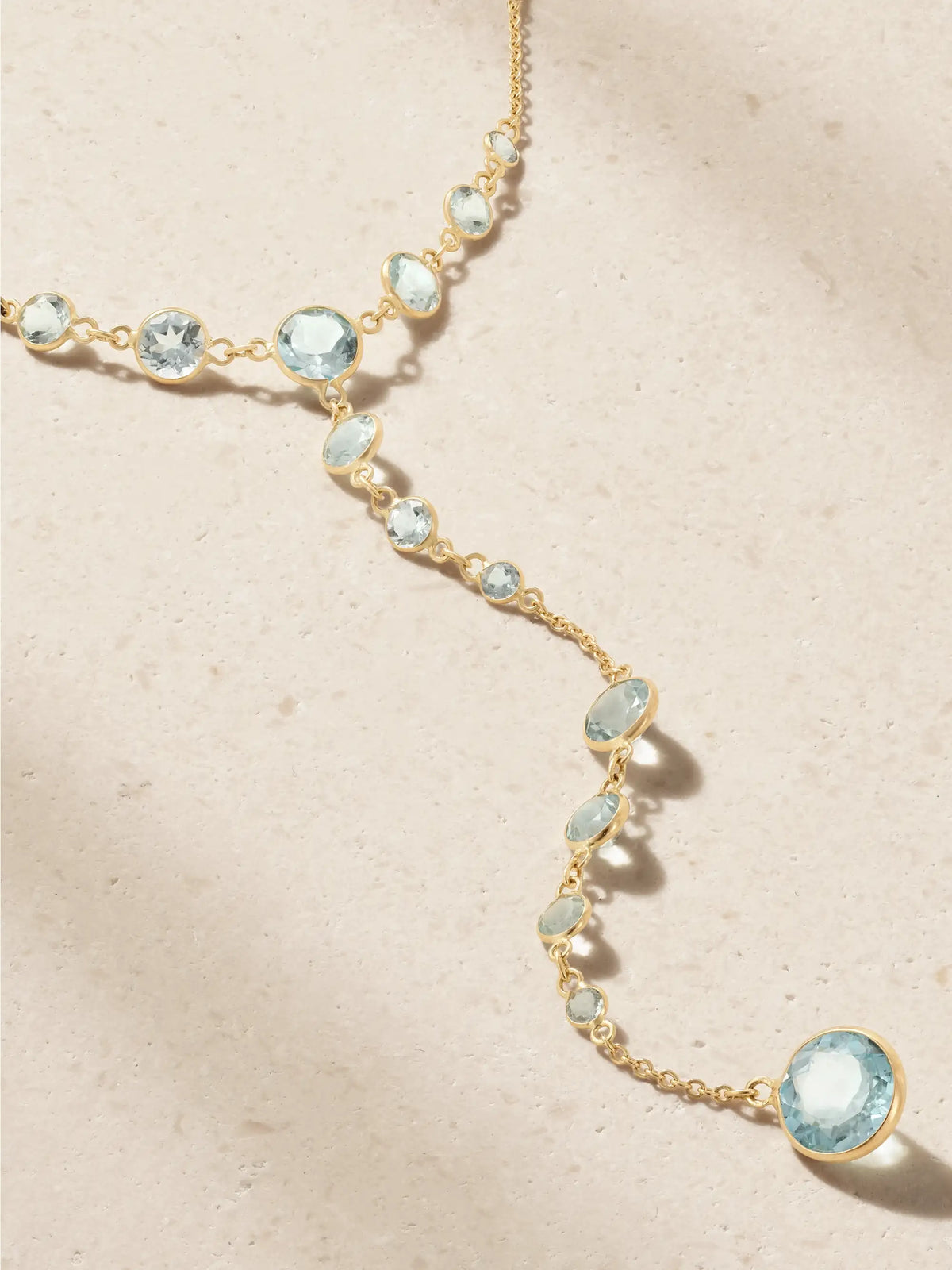 JIA JIA 18-karat Gold Topaz Necklace
