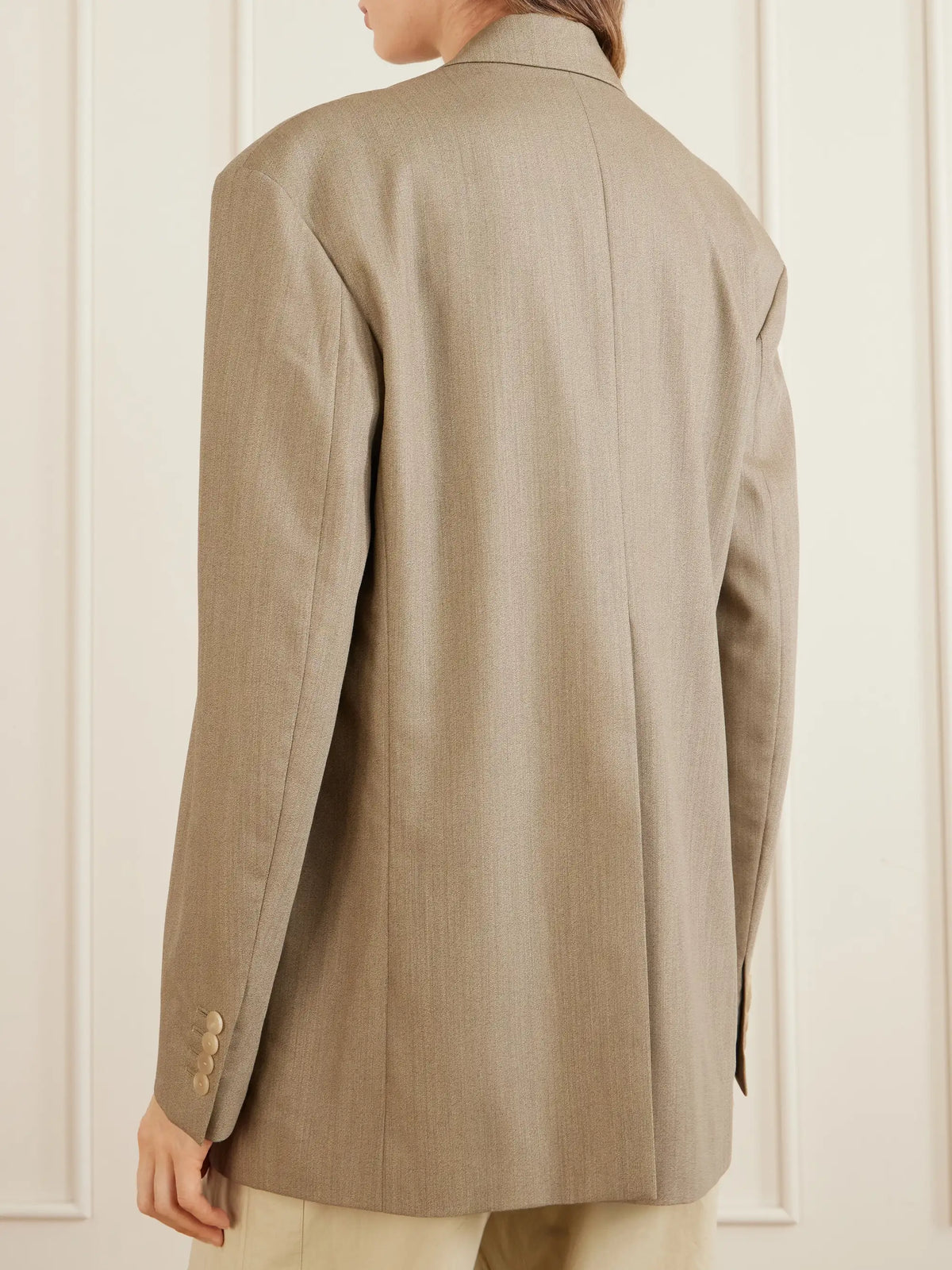 Avery Oversized Wool-blend Blazer