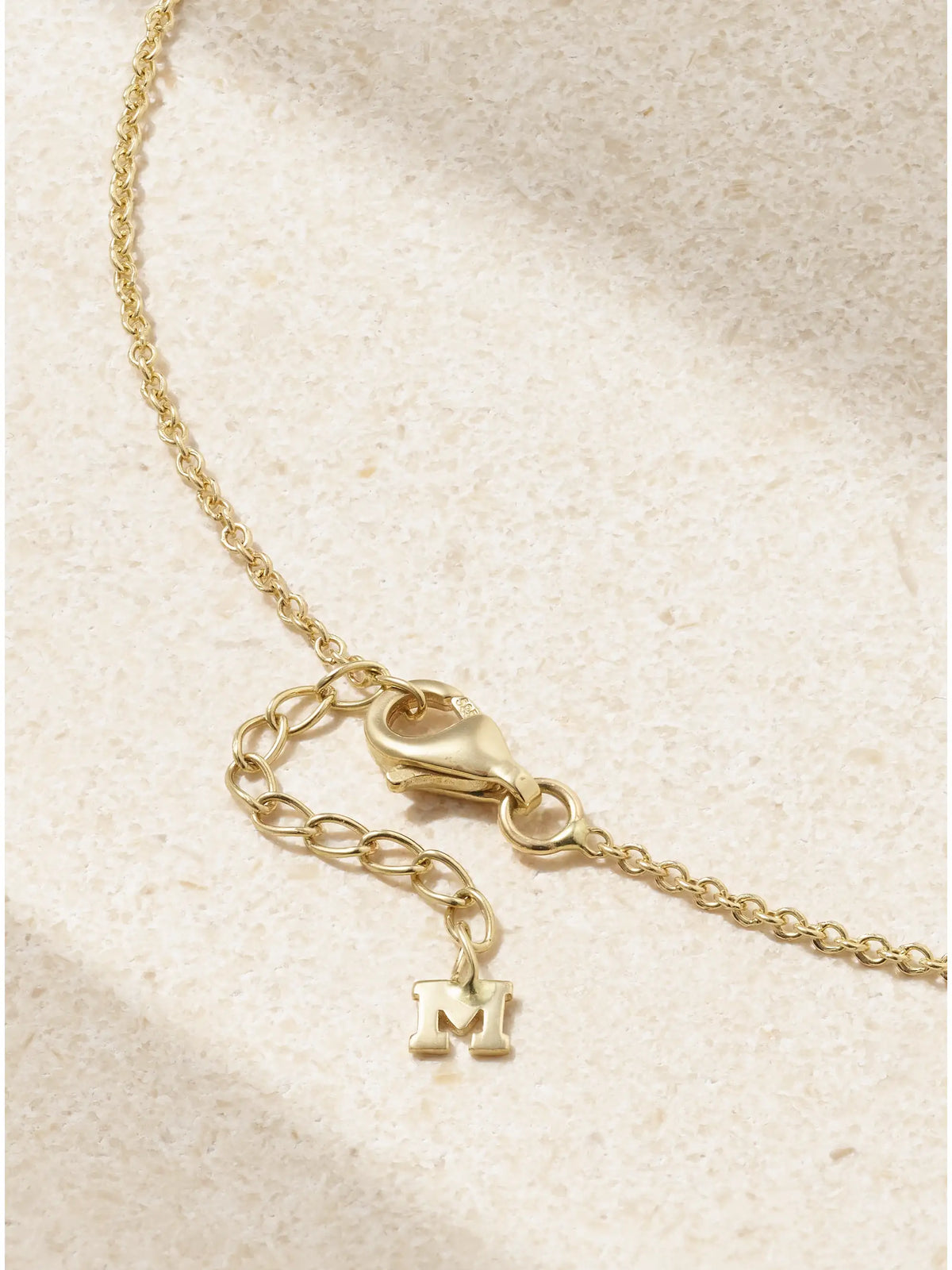 14-karat Gold Amethyst Anklet