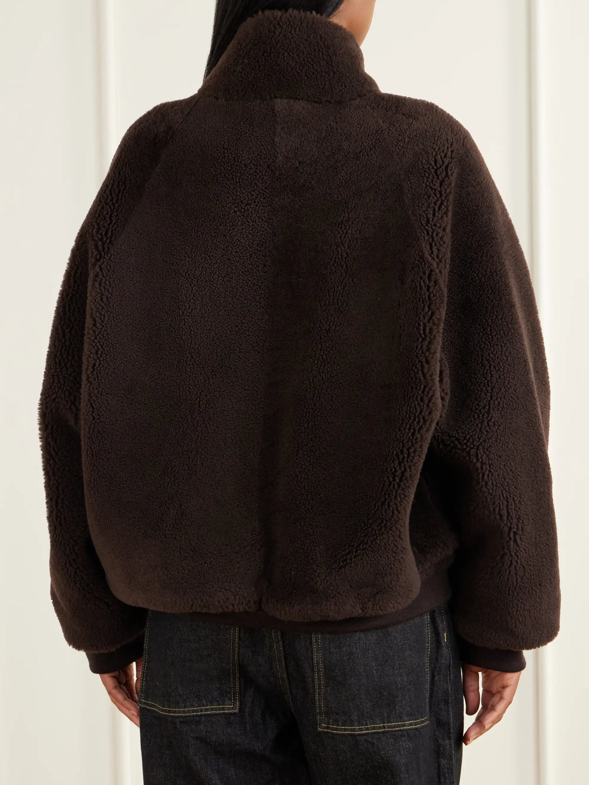 Studio Nicholson Shearling Blouson Jacket