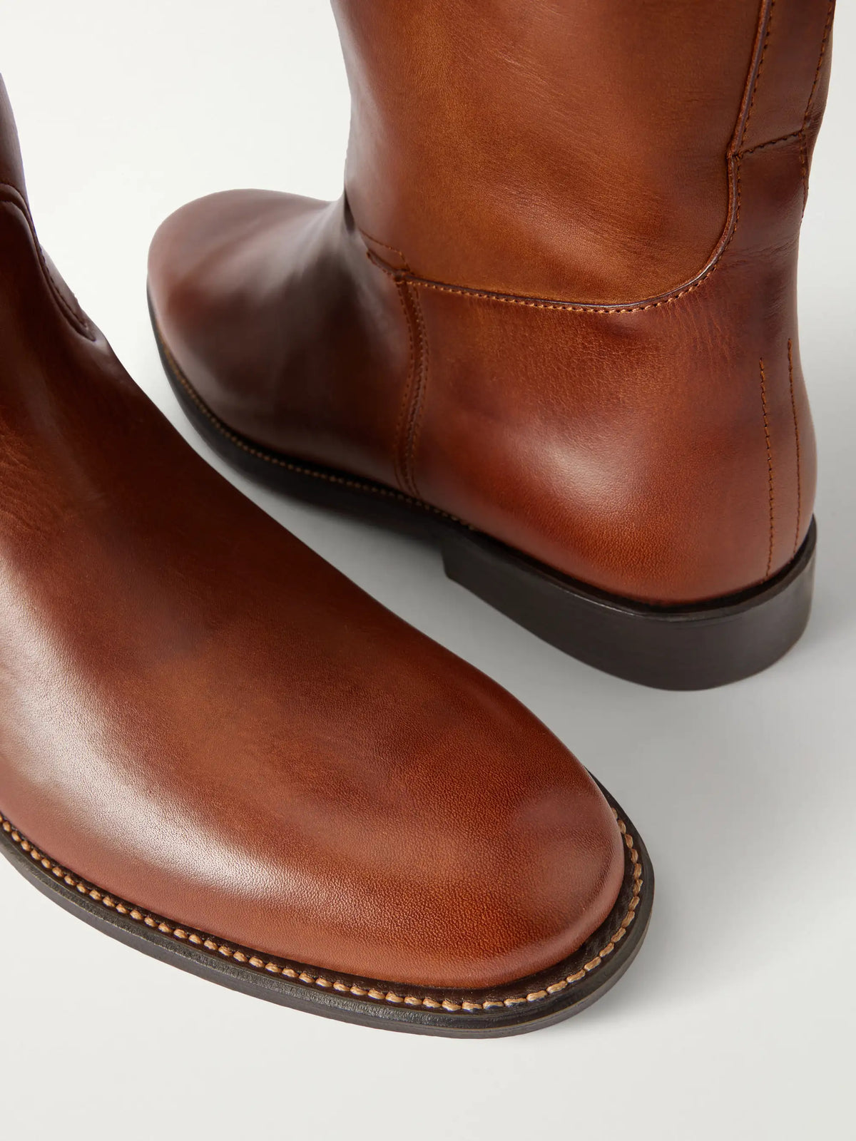 Polo Ralph Lauren Leather Knee Boots