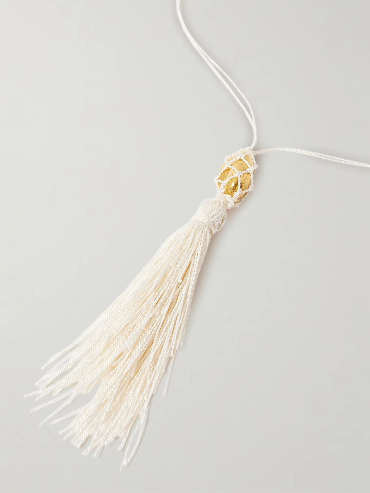 Melody Cord And Gold-plated Necklace