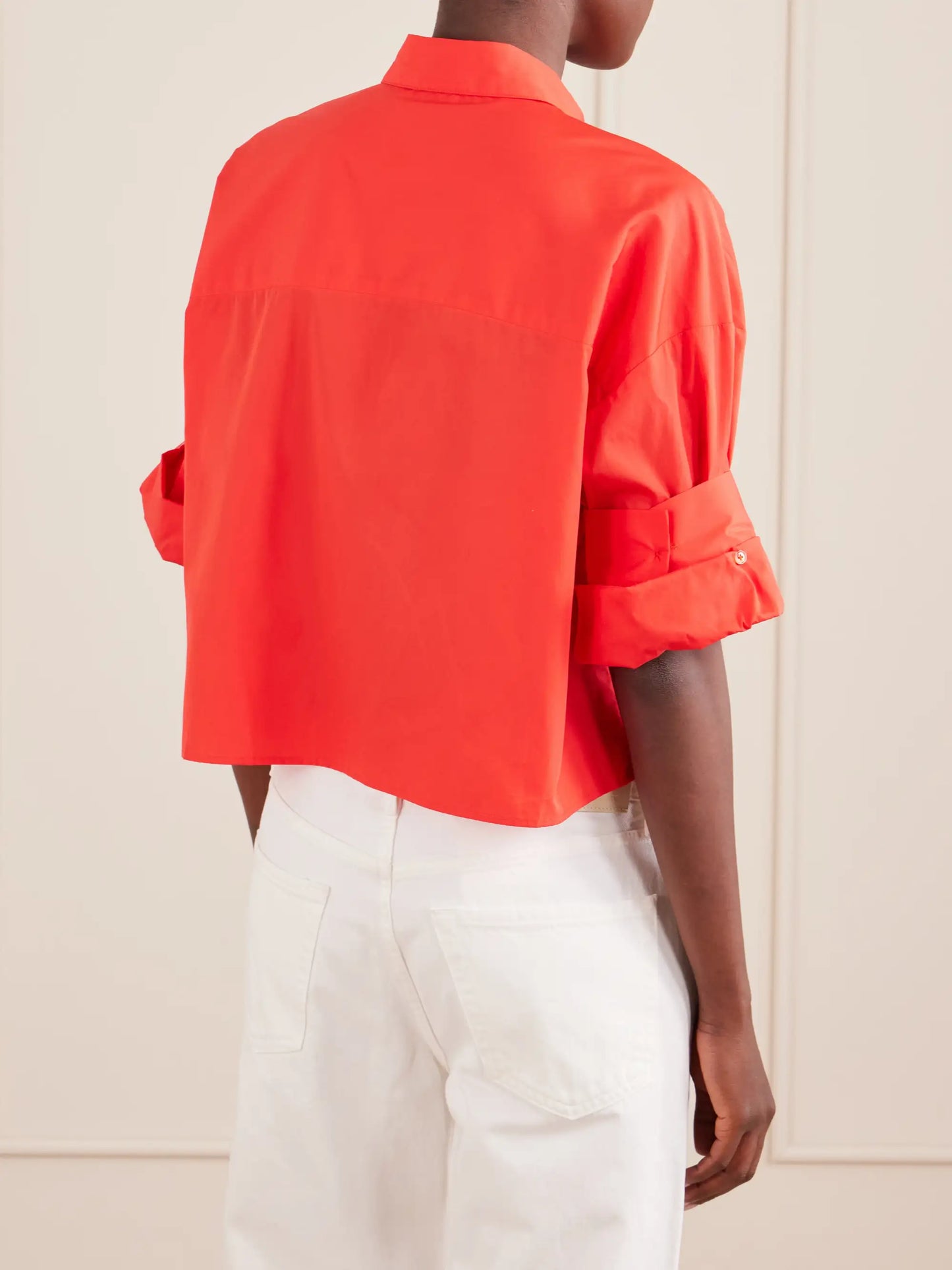Next Ex Cropped Cotton Shirt