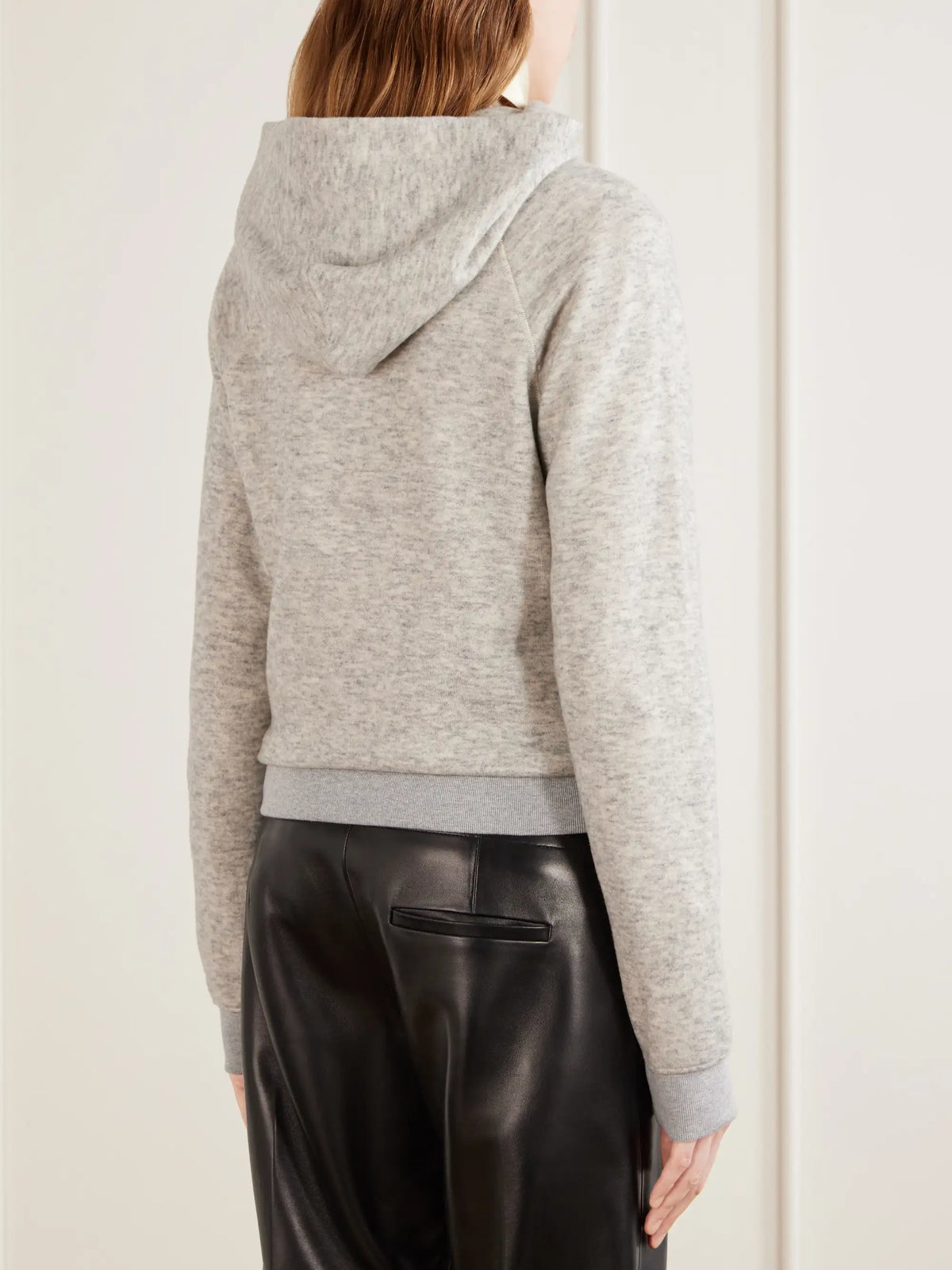 KHAITE Ellen Cotton-blend Jersey Hoodie