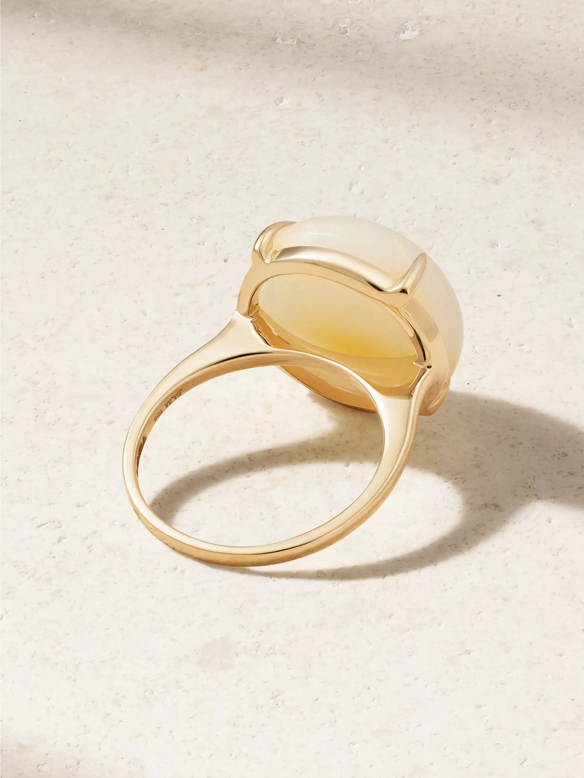 Jumbo Gold Opal Ring