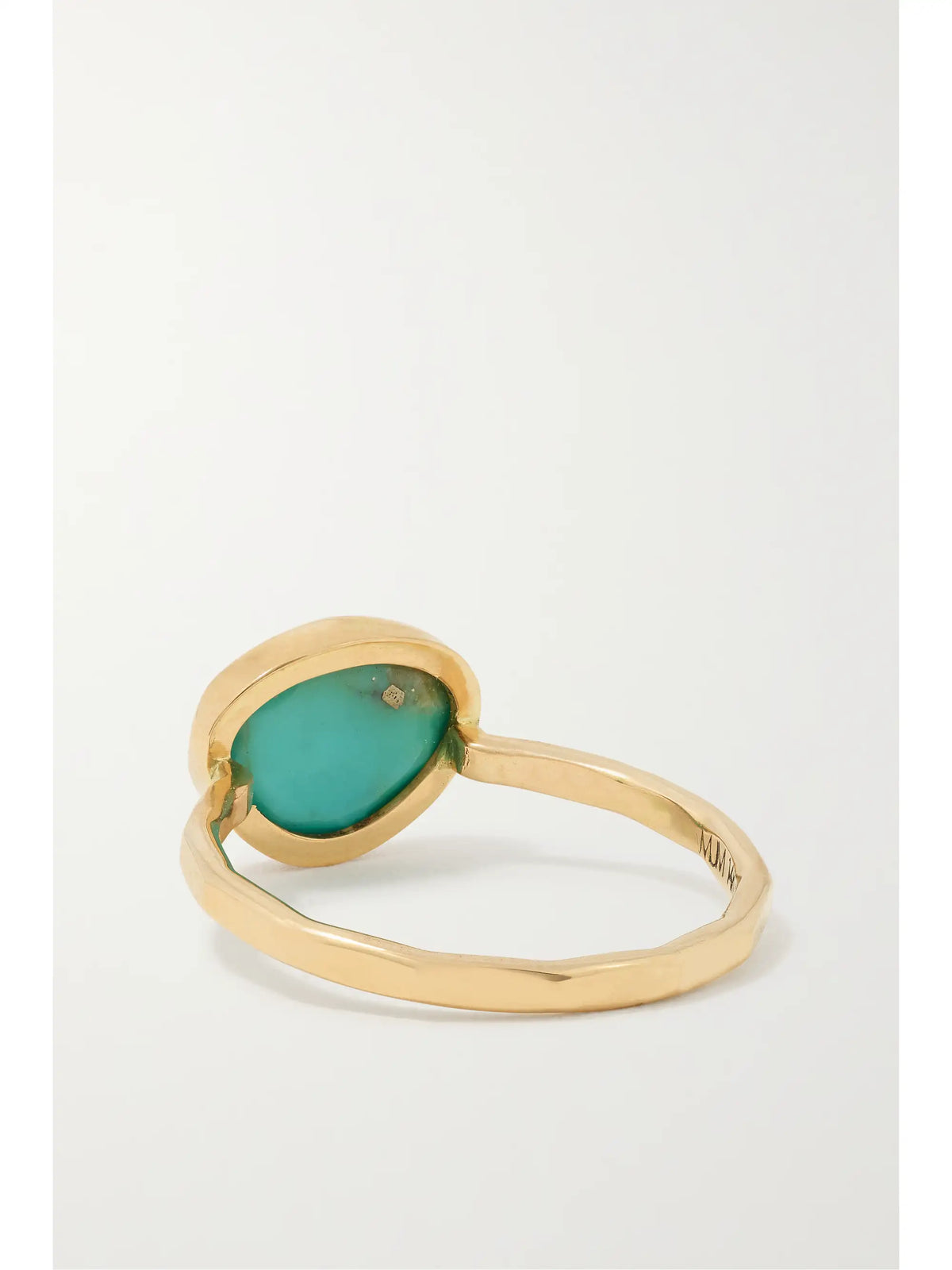 14-karat Recycled Gold Turquoise Ring