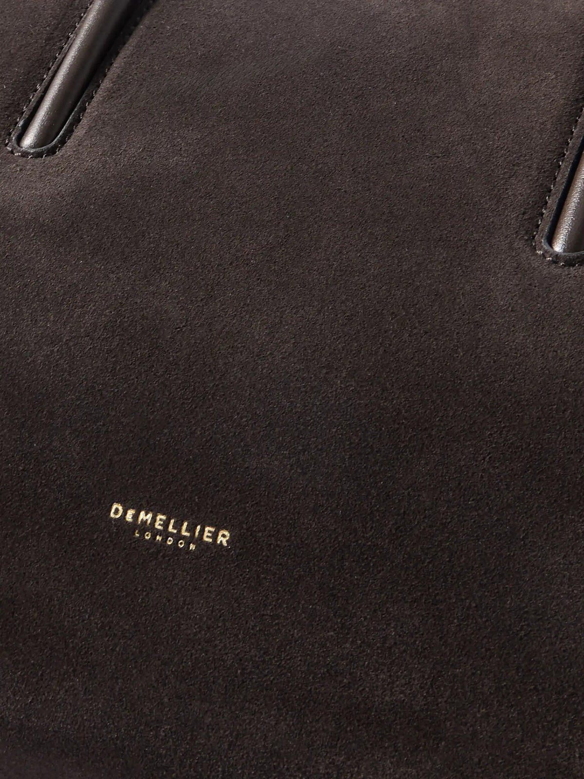 The Stockholm Midi Leather-trimmed Suede Tote