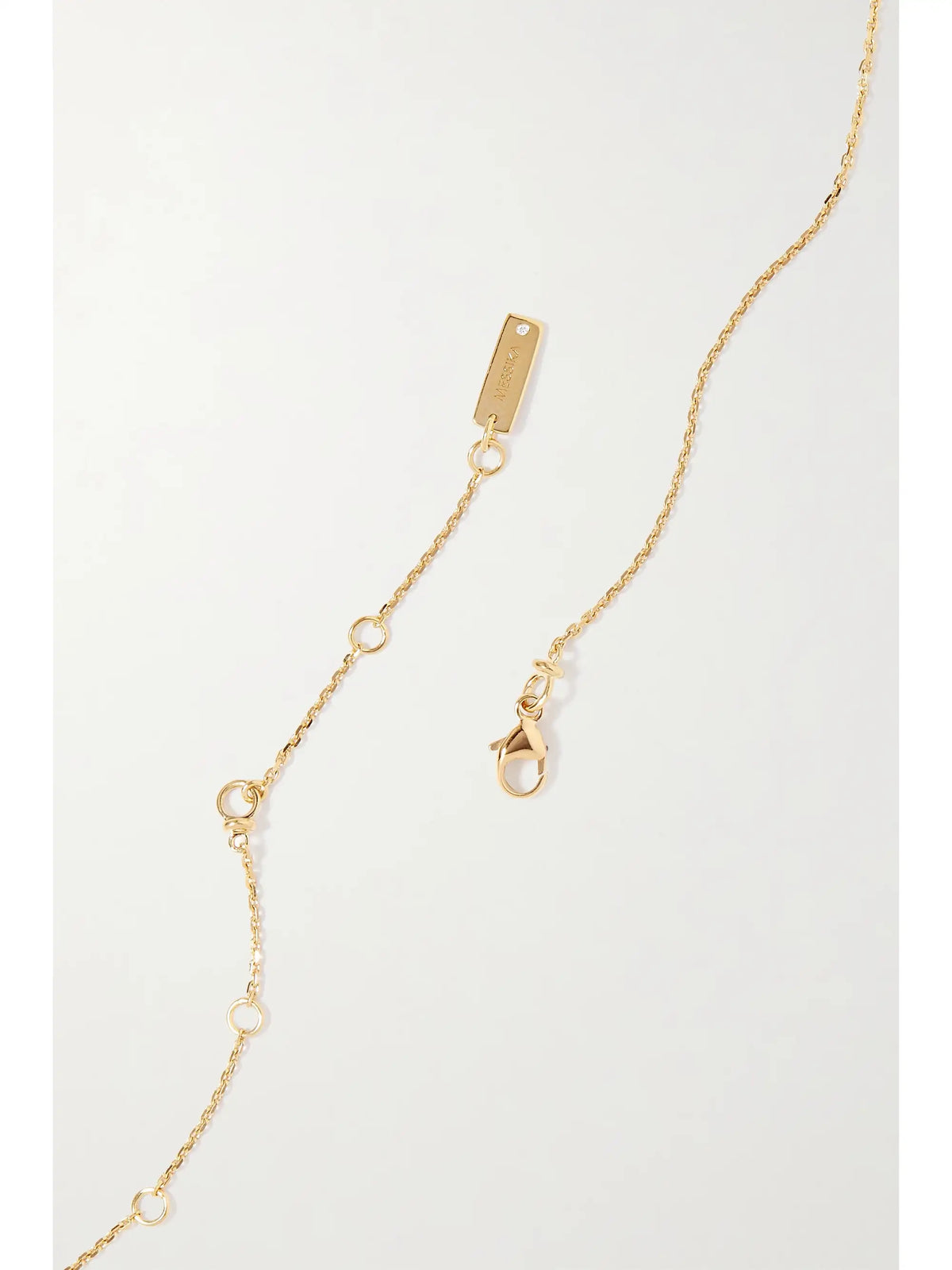 Lucky Eye 18-karat Gold Diamond Necklace