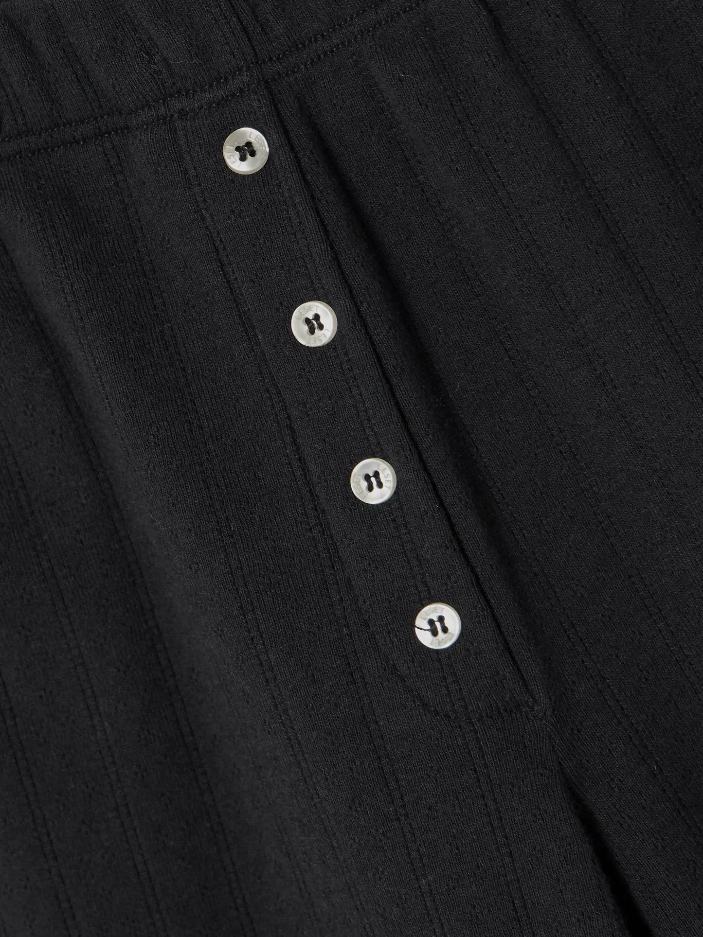Boxer Pointelle-knit Cotton Wide-leg Pants