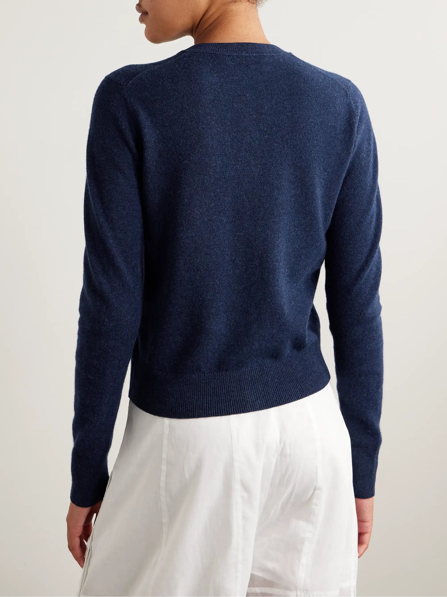 Appliquéd Wool Cardigan